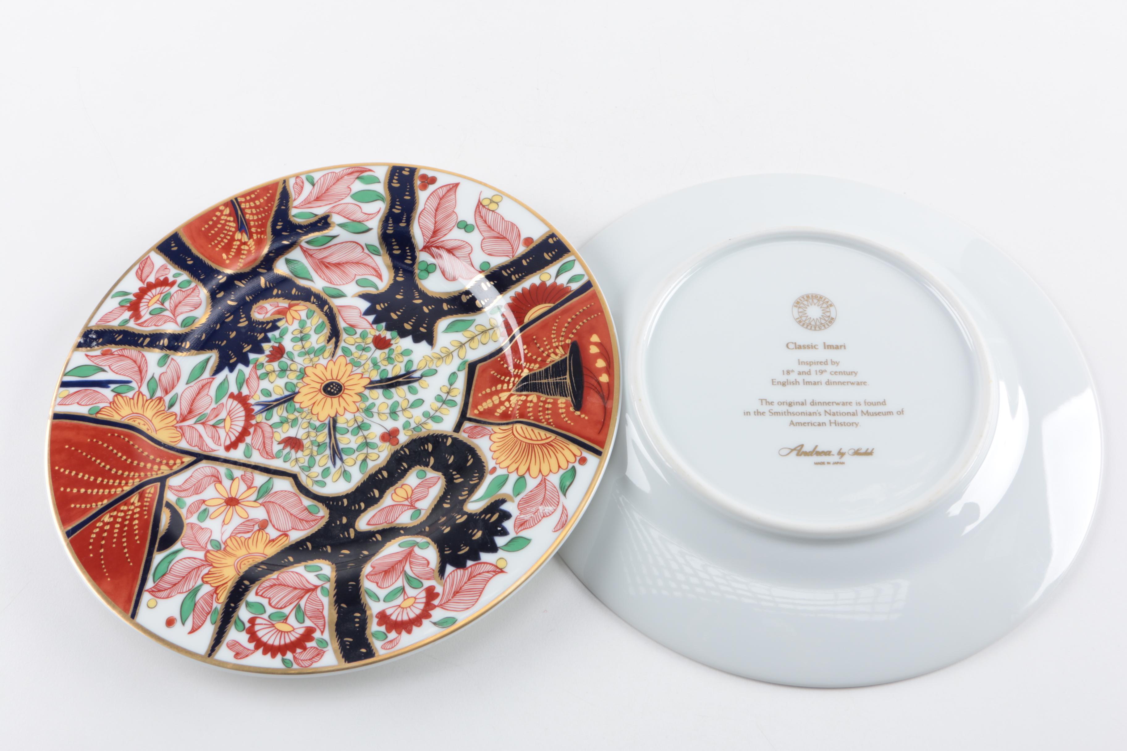 Collection of Andrea by Sadek "Classic Imari" Decorative Plates