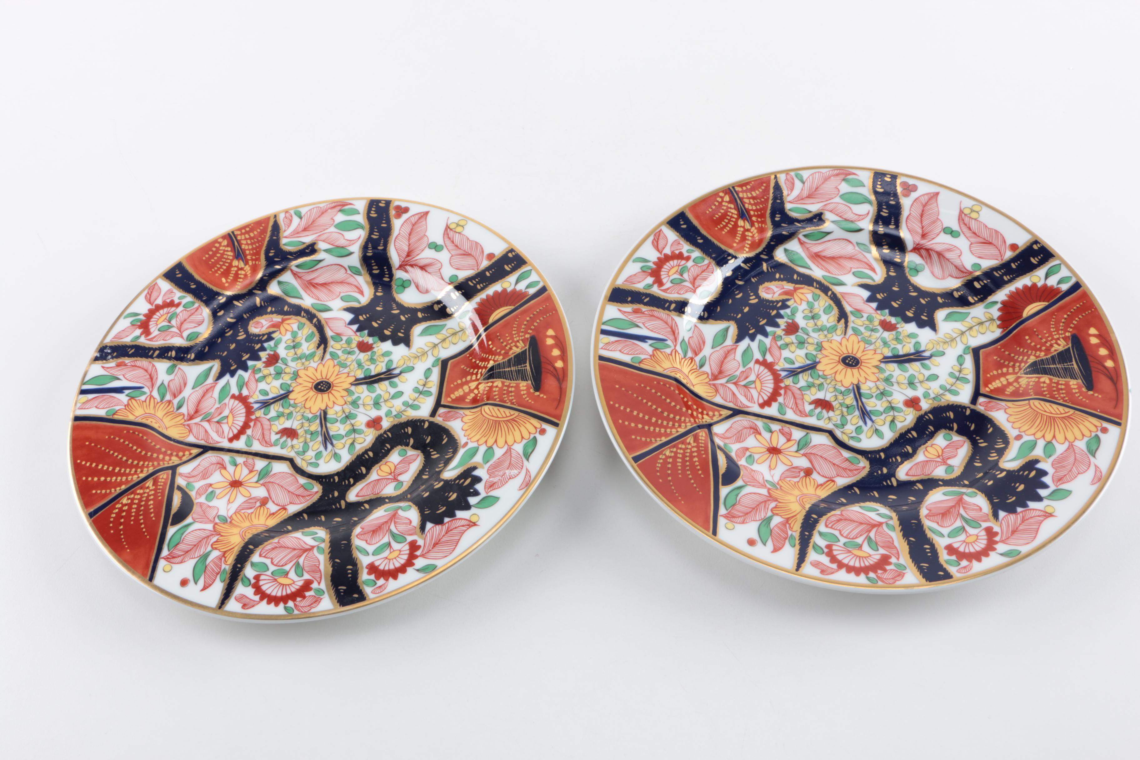Collection of Andrea by Sadek "Classic Imari" Decorative Plates