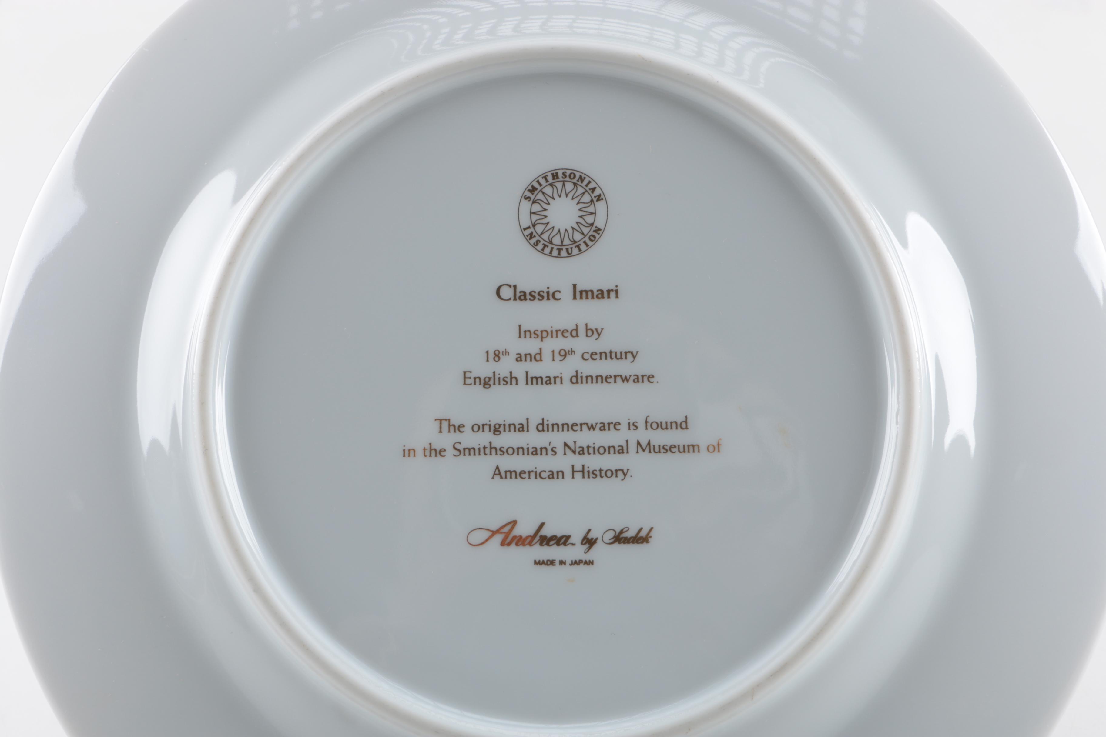 Collection of Andrea by Sadek "Classic Imari" Decorative Plates