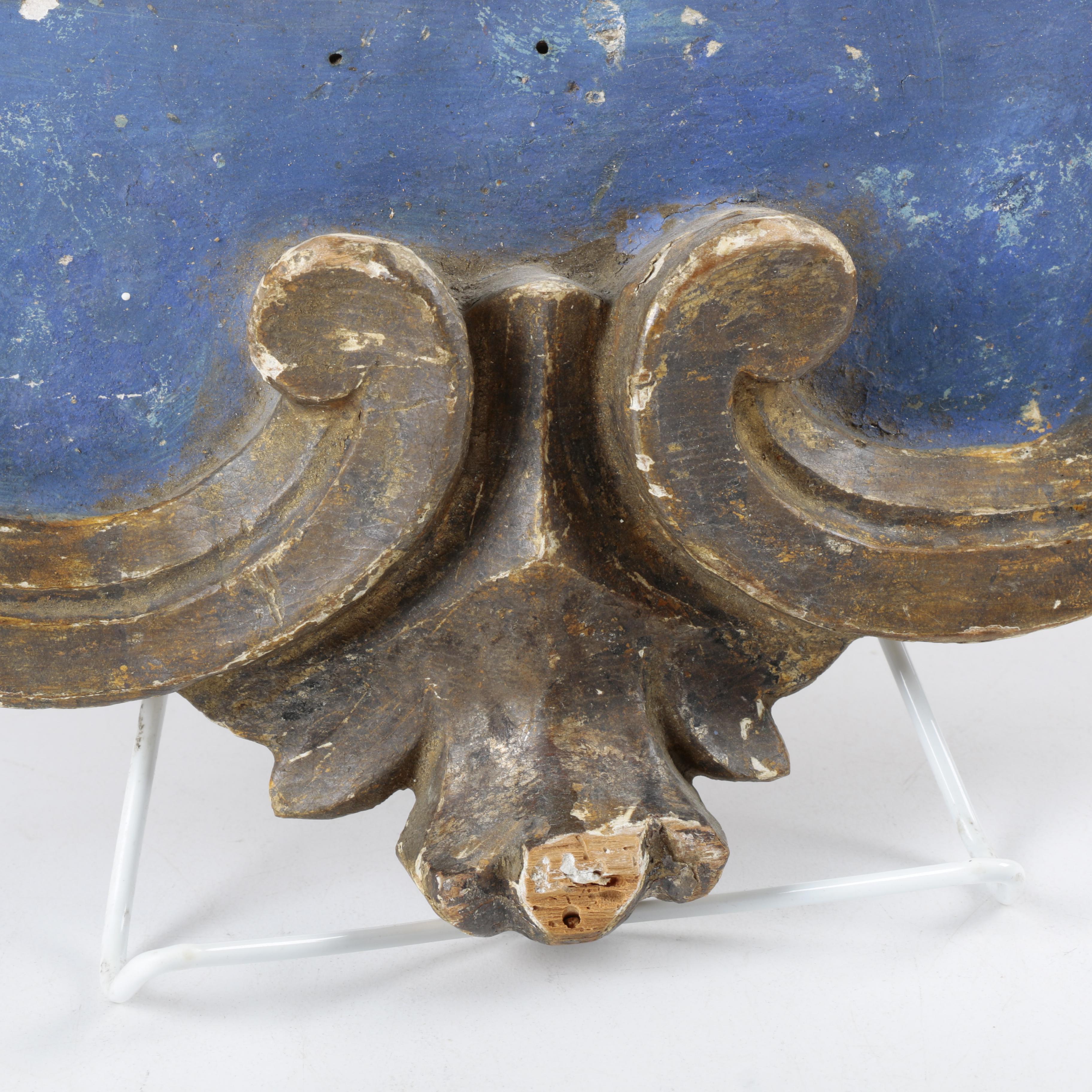 Vintage Italian Wooden Sign