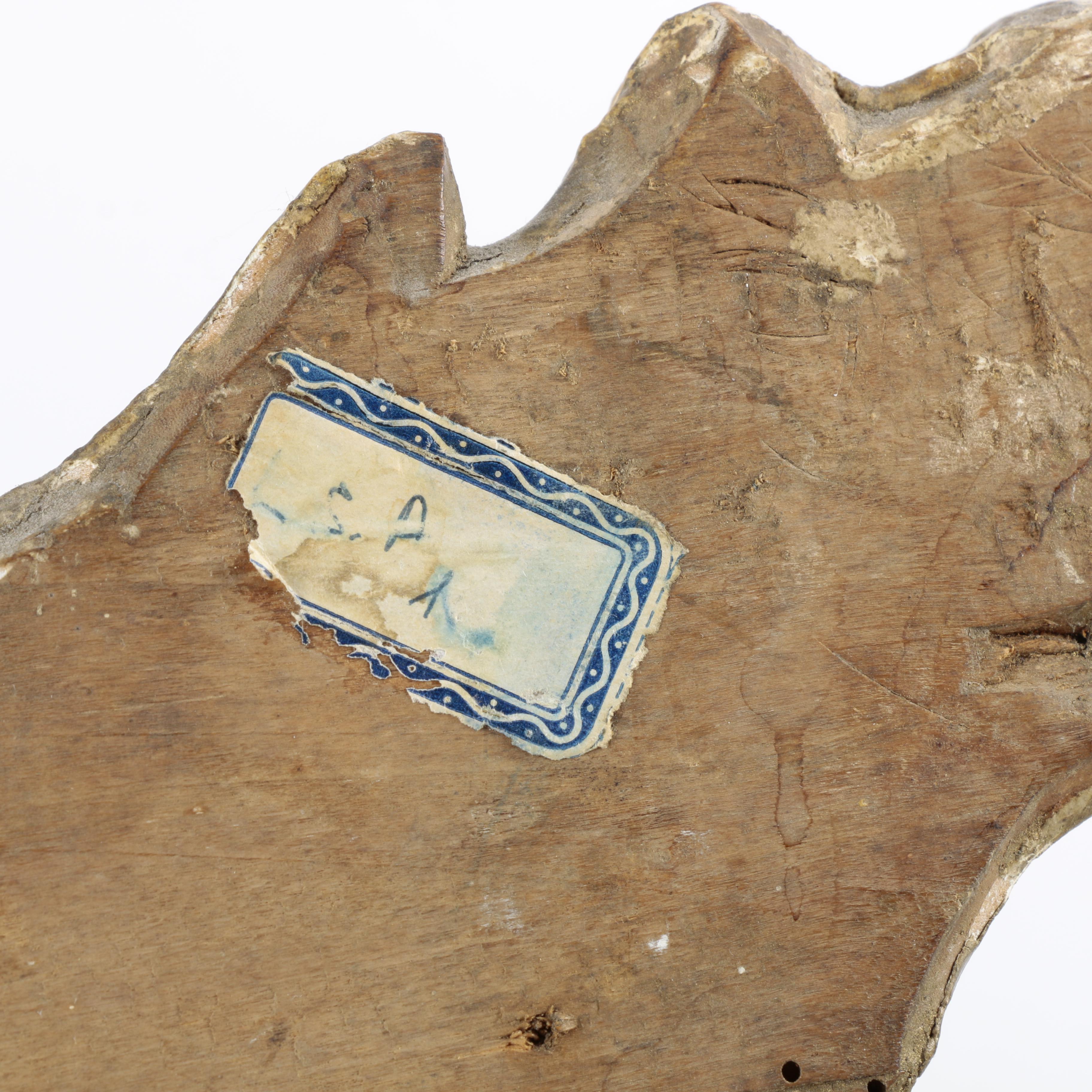 Vintage Italian Wooden Sign