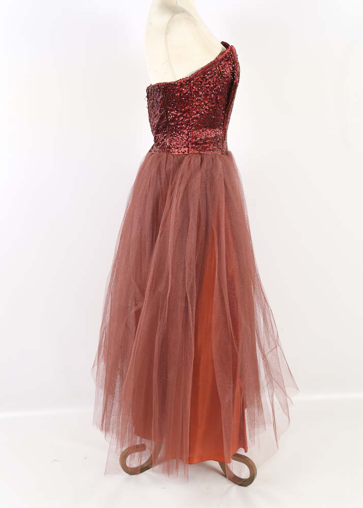 Two 1950s Vintage Cocktail Dresses