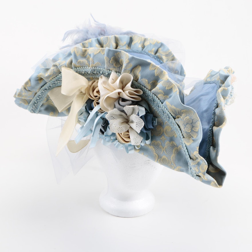 Baroque Inspired Handmade Costume Hat
