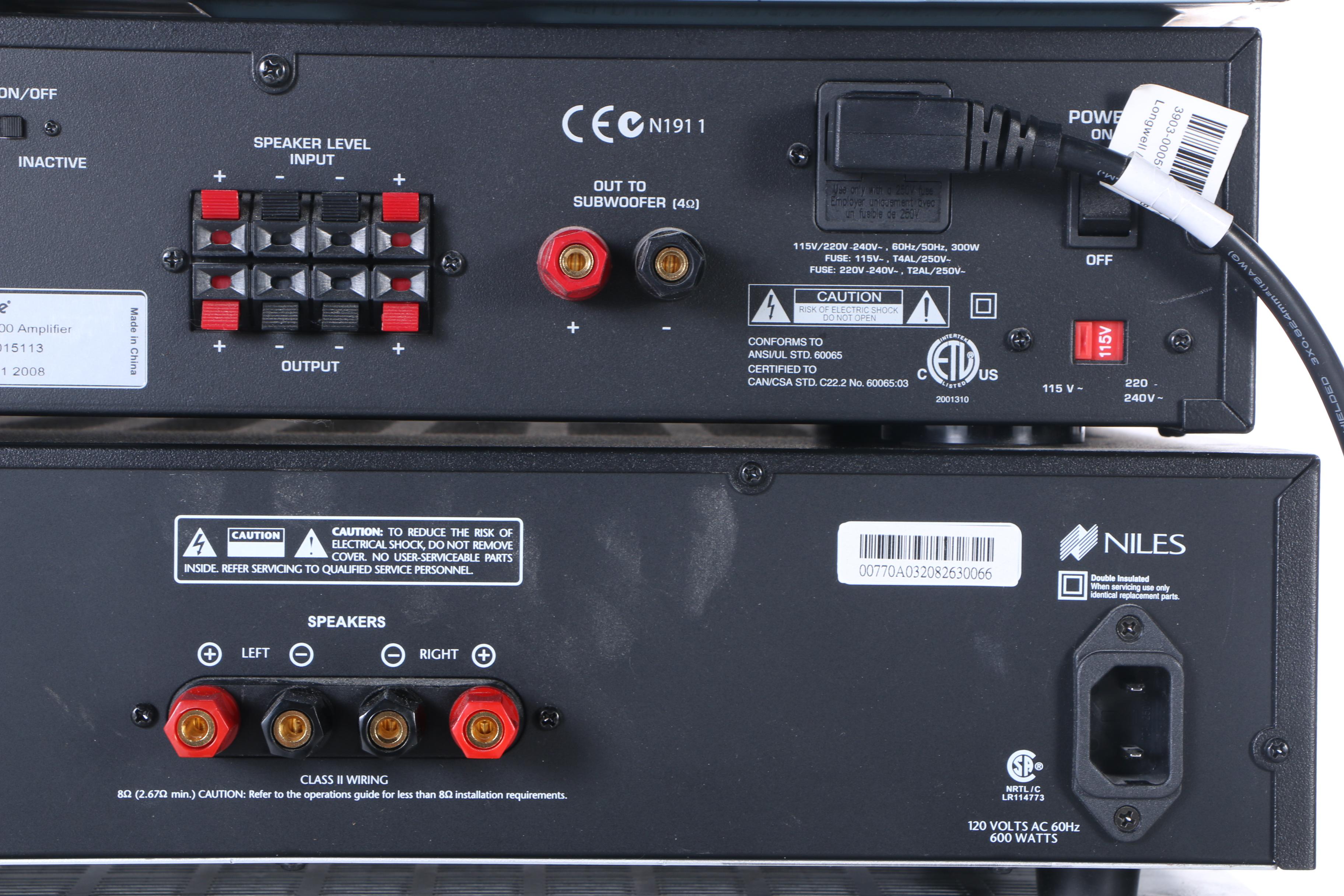 Niles, Onkyo, Bohlender-Graebener, Other A/V Components