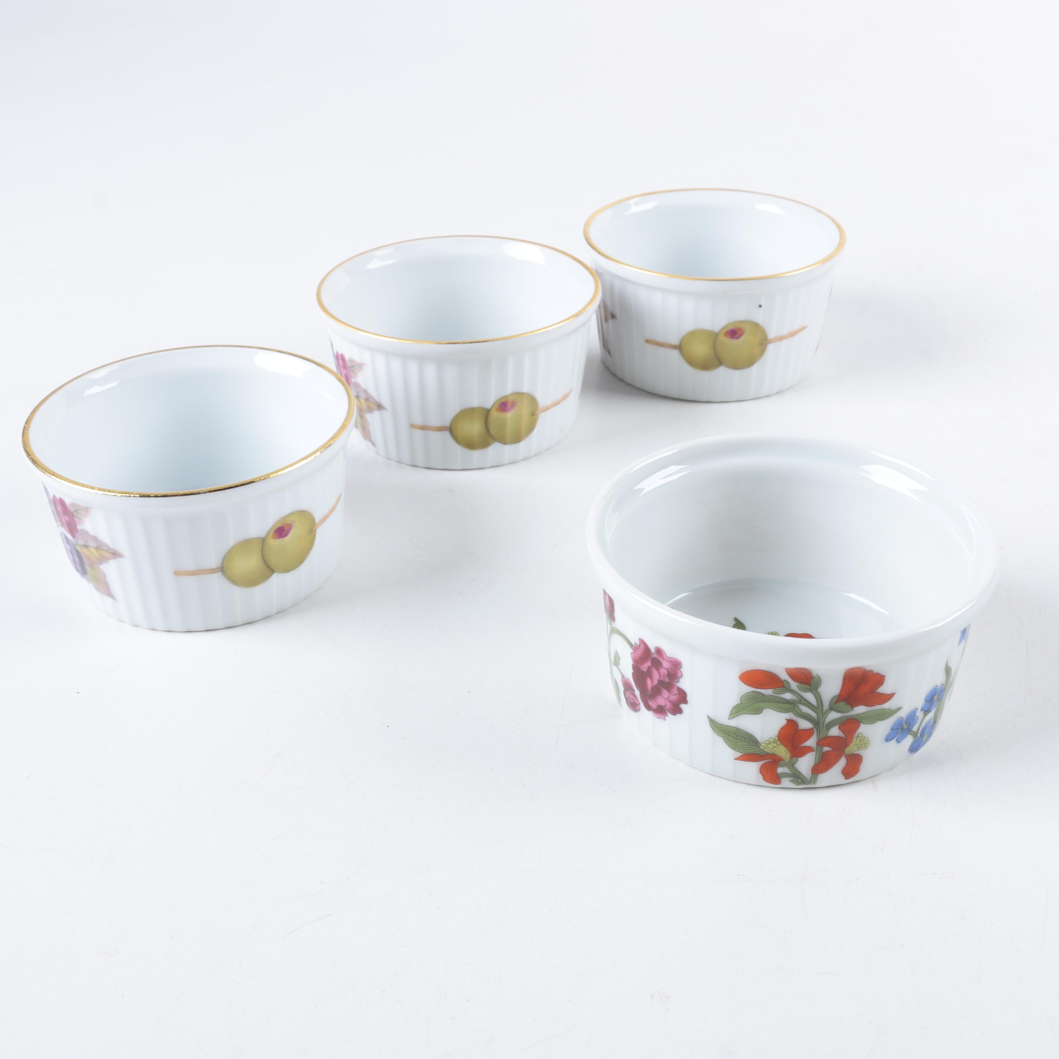 Four Porcelain Ramekins