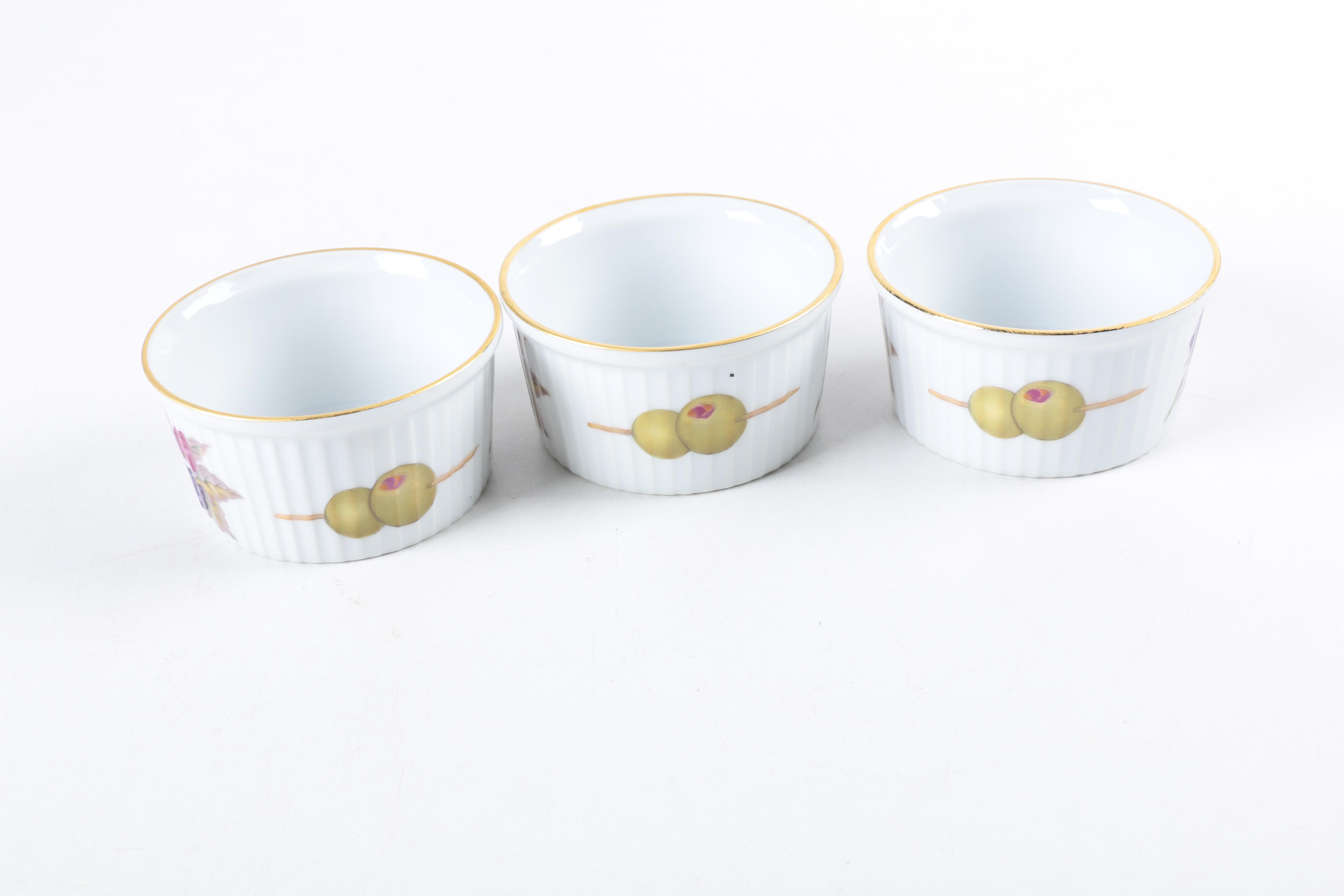 Four Porcelain Ramekins