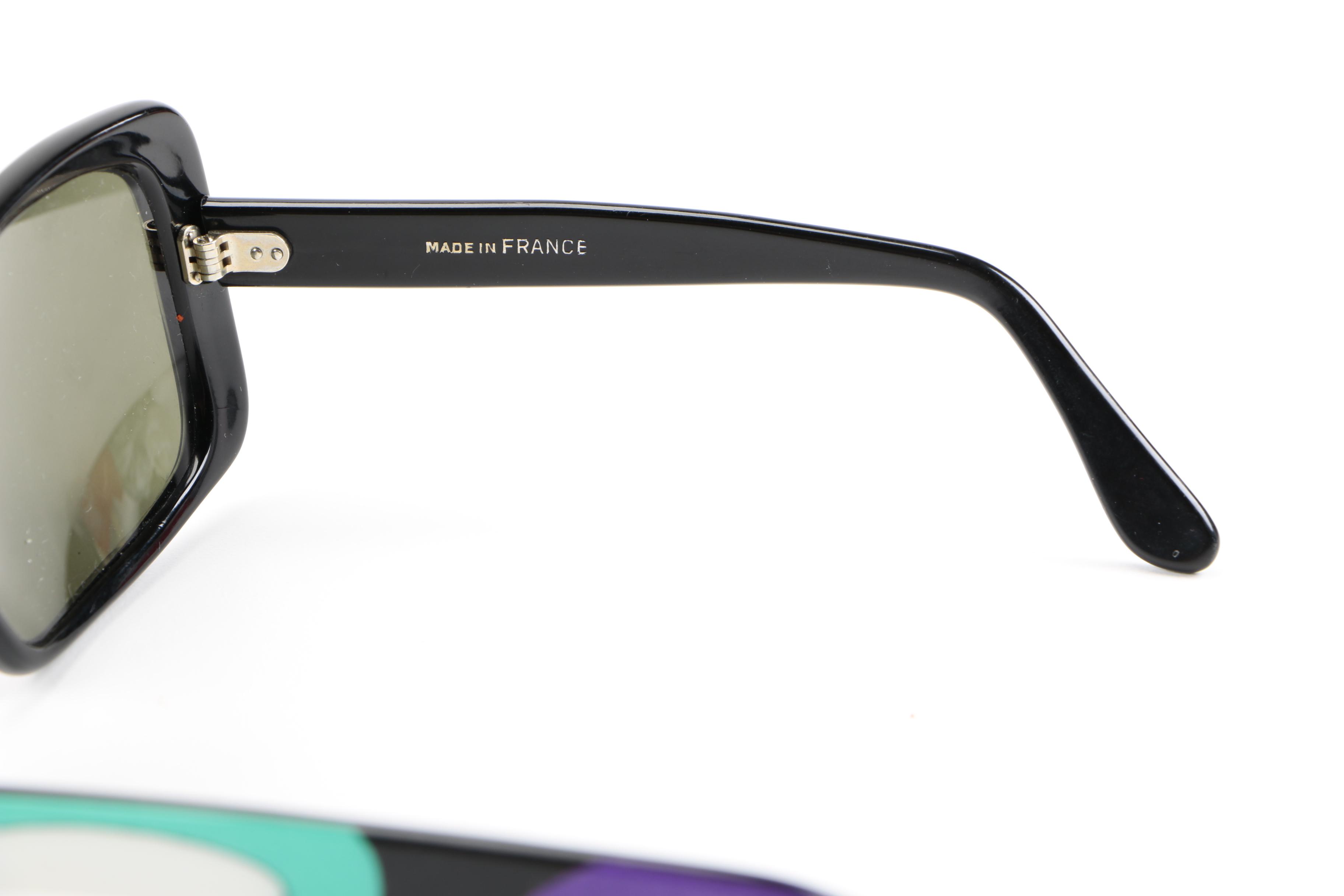 Women's Circa 1960s Emilio Pucci Sunglasses