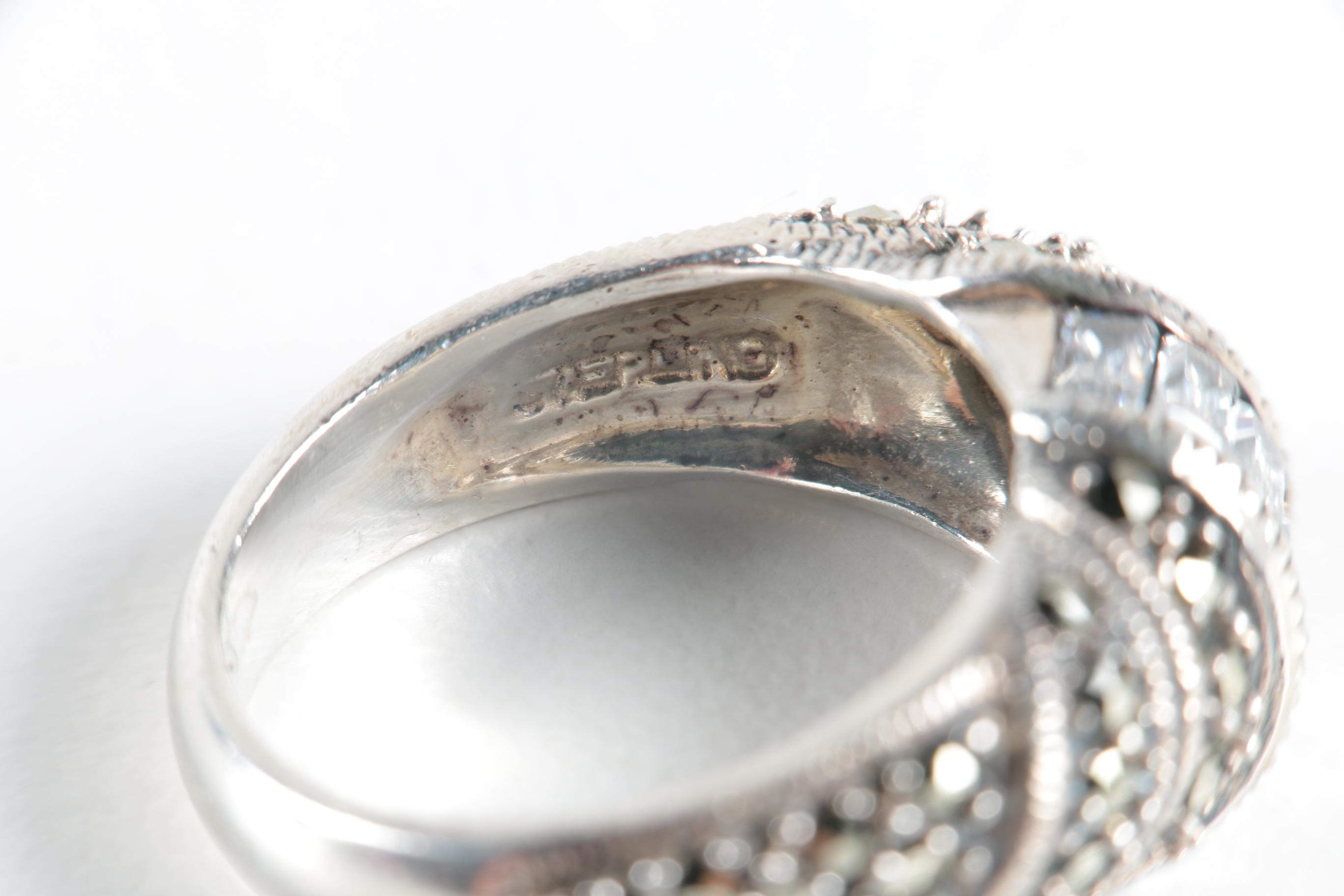 Assorted Sterling Silver Jewelry Including Judith Jack