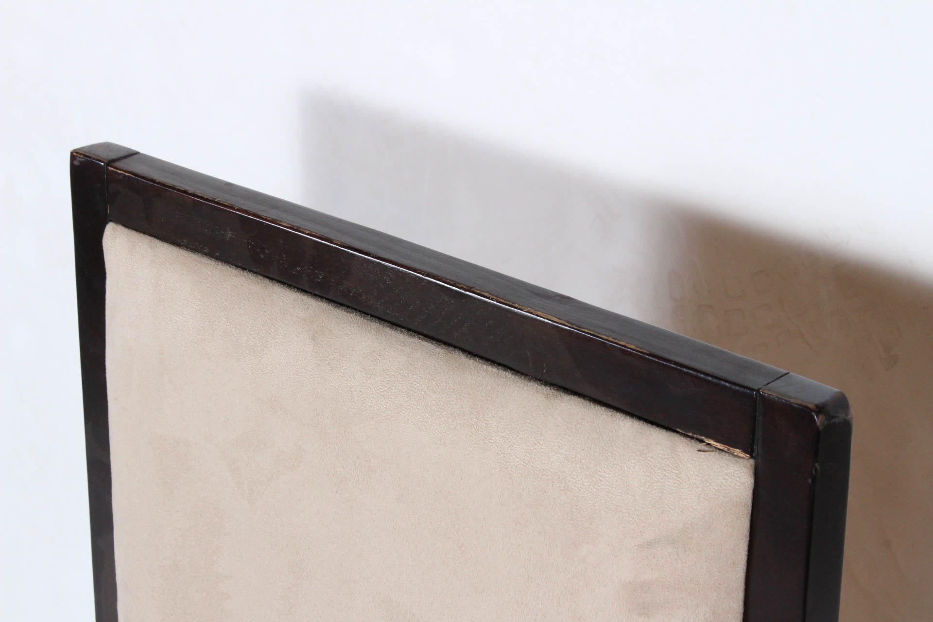 Four Traditional Wood Framed Dining Chairs by Ashley Furniture