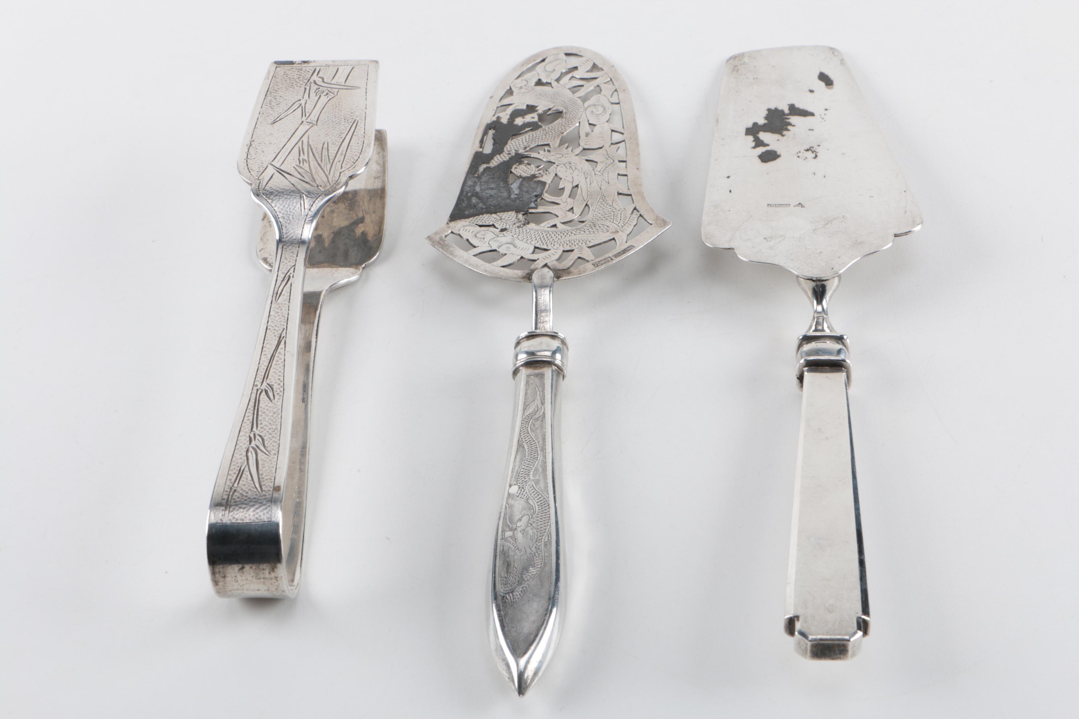 Sterling Silver Serving Utensils