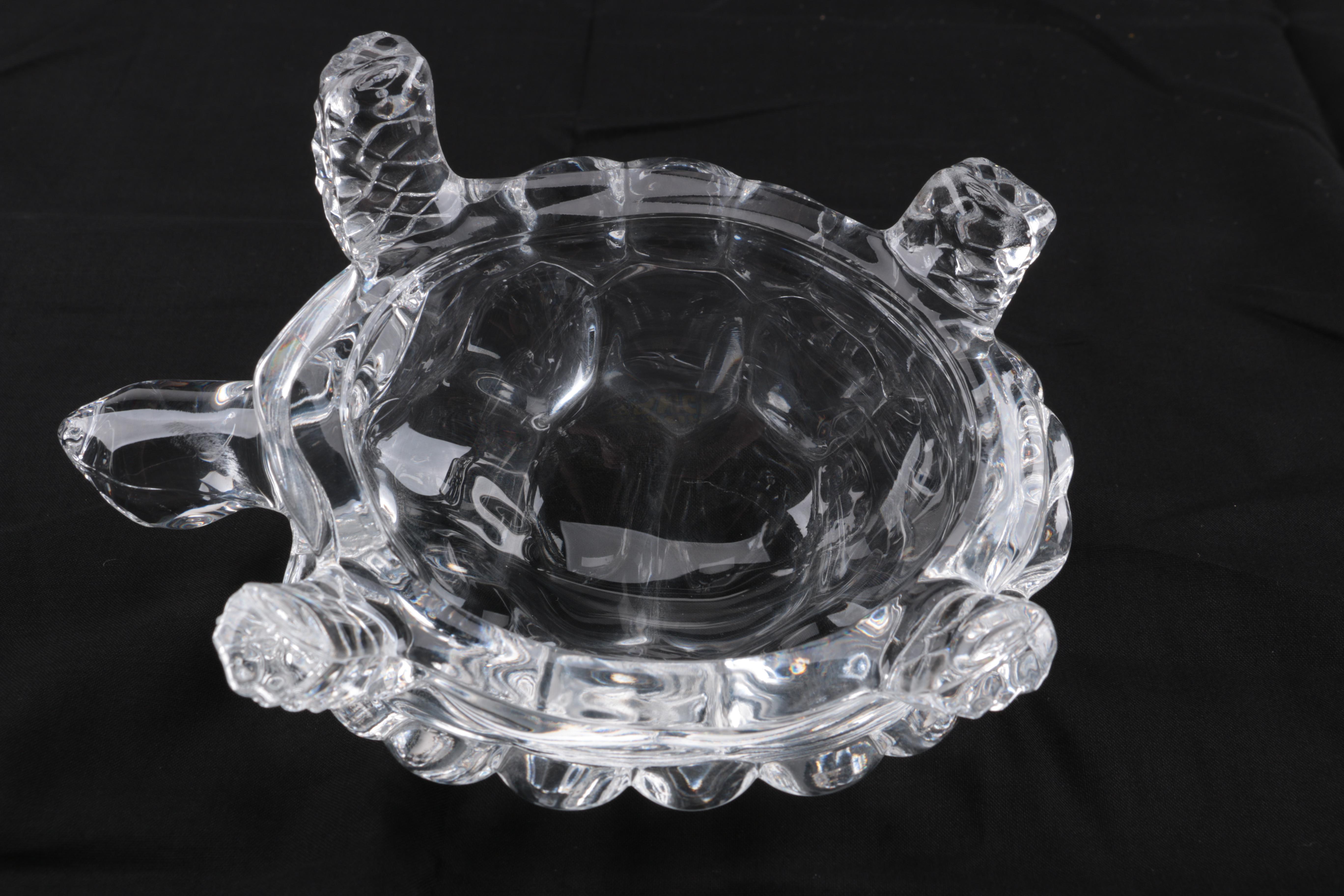 Crystal Turtle Figurine