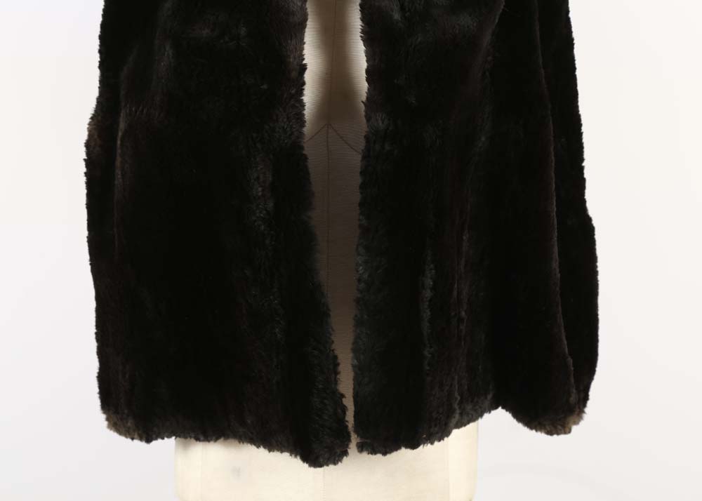 Vintage Sheared Mink Cape by Edwards Fur Shop