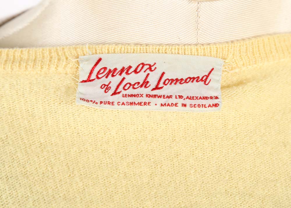 Cashmere Sweater and Cashmere Cardigan