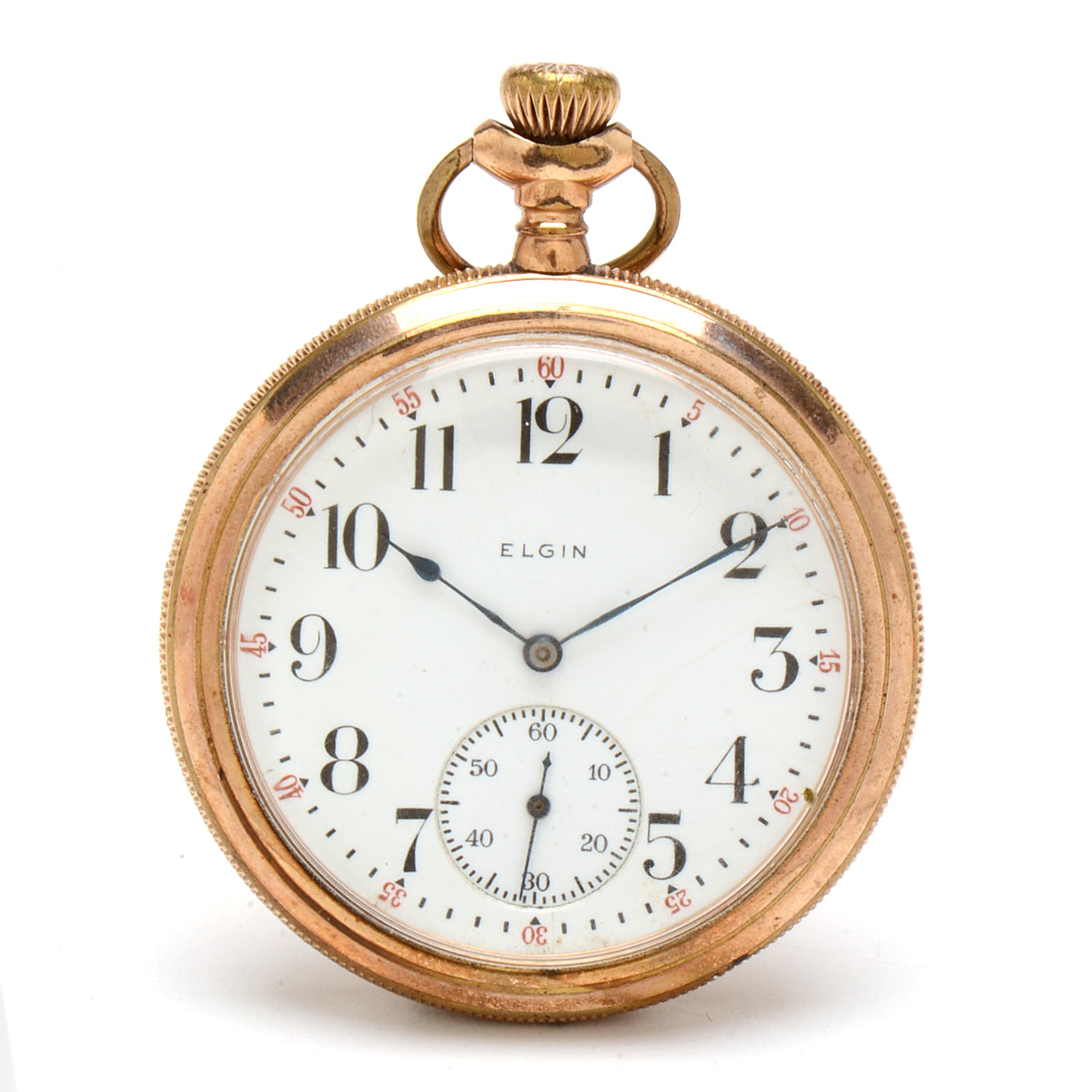 Elgin Open Face Pocket Watch