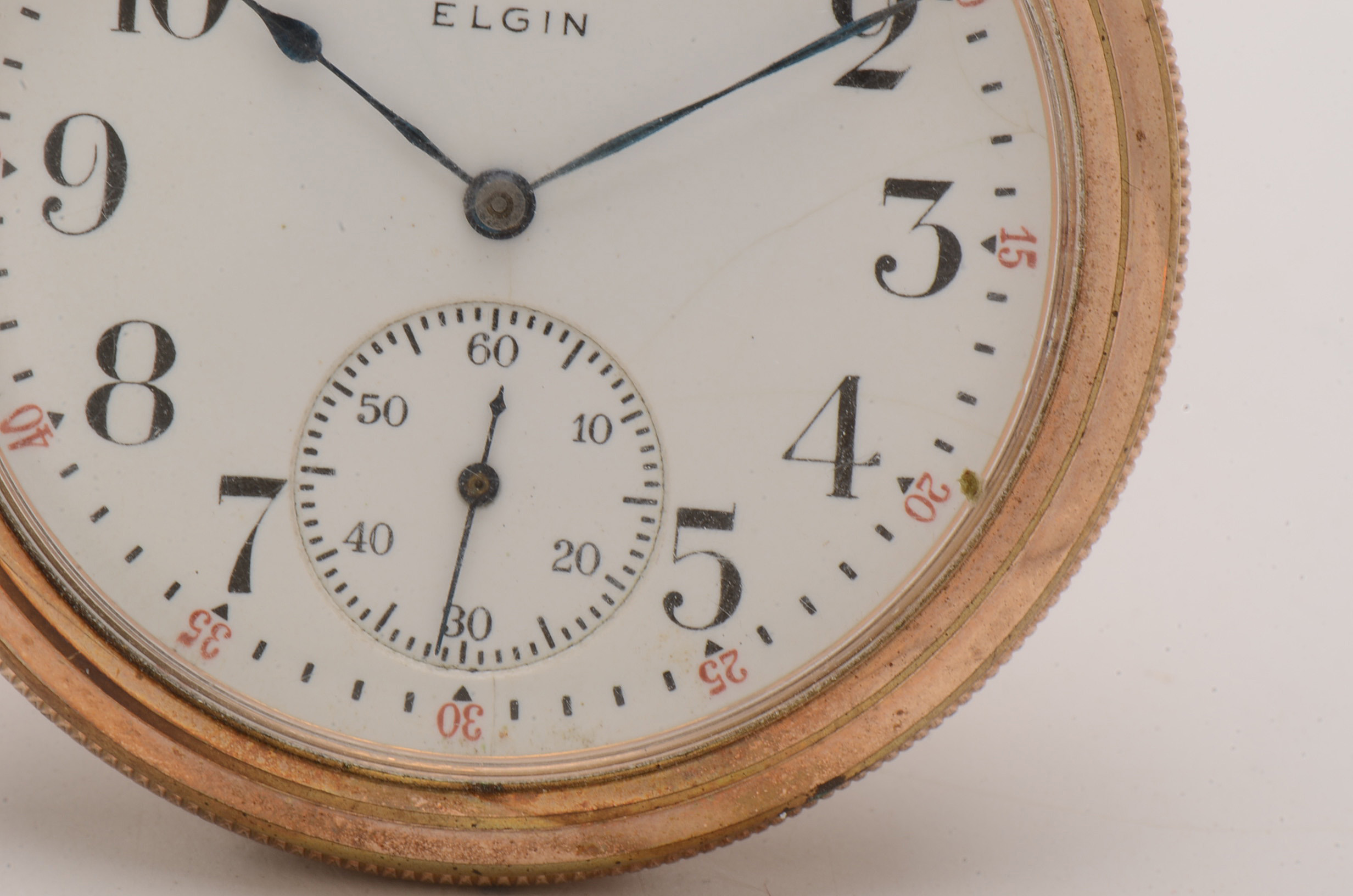 Elgin Open Face Pocket Watch