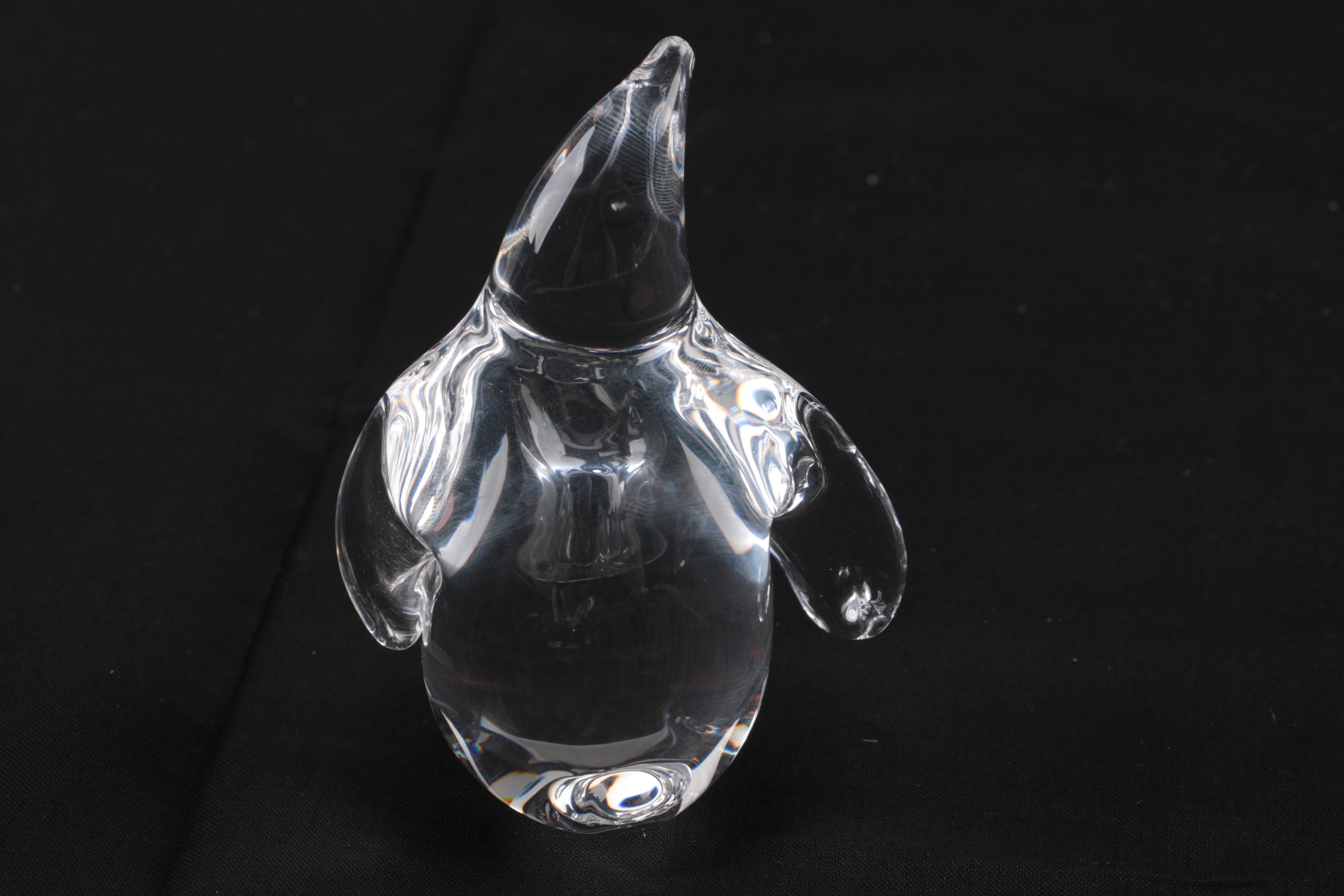 Steuben Glass Penguin