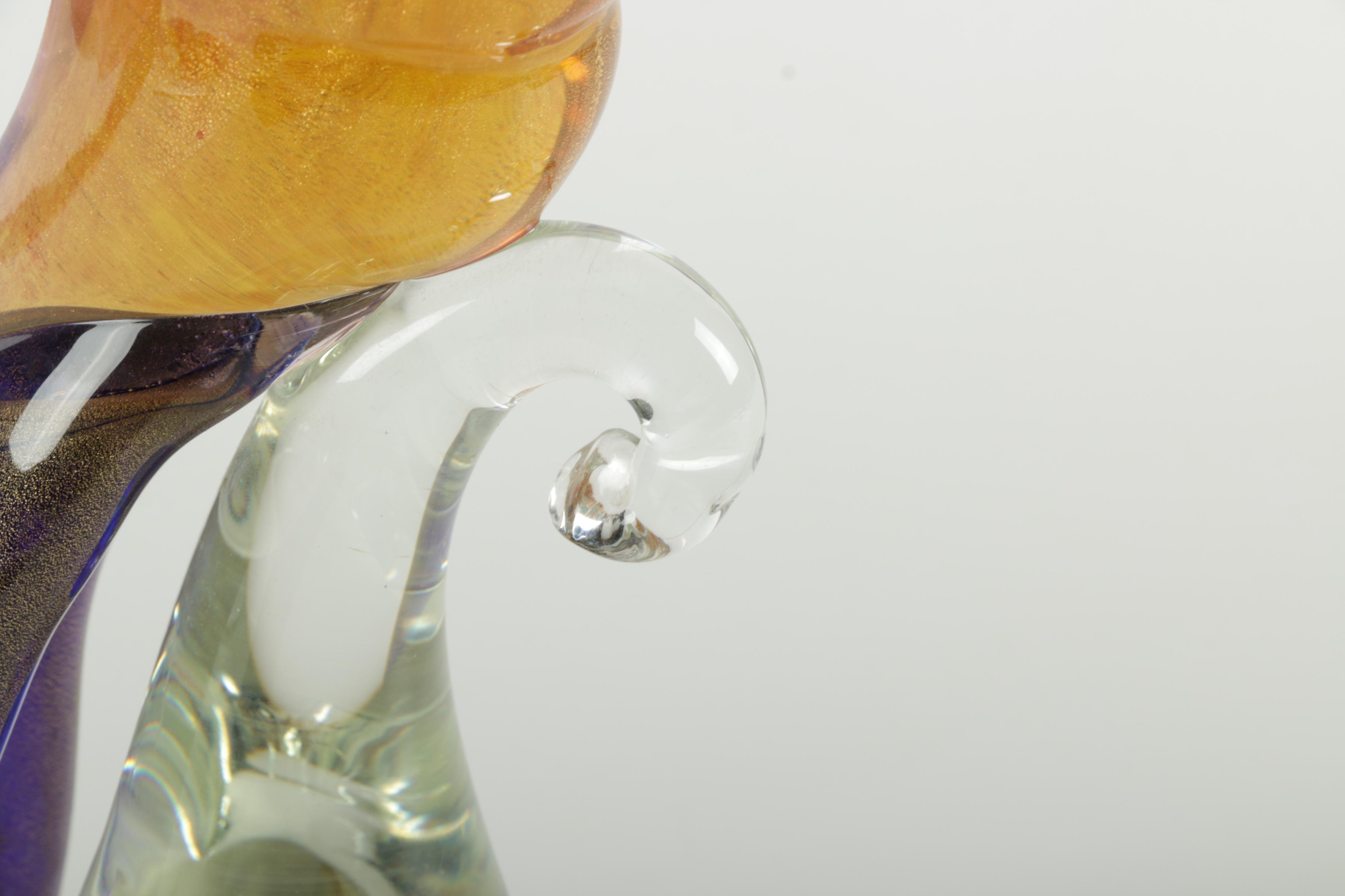 Murano Glass Peacock