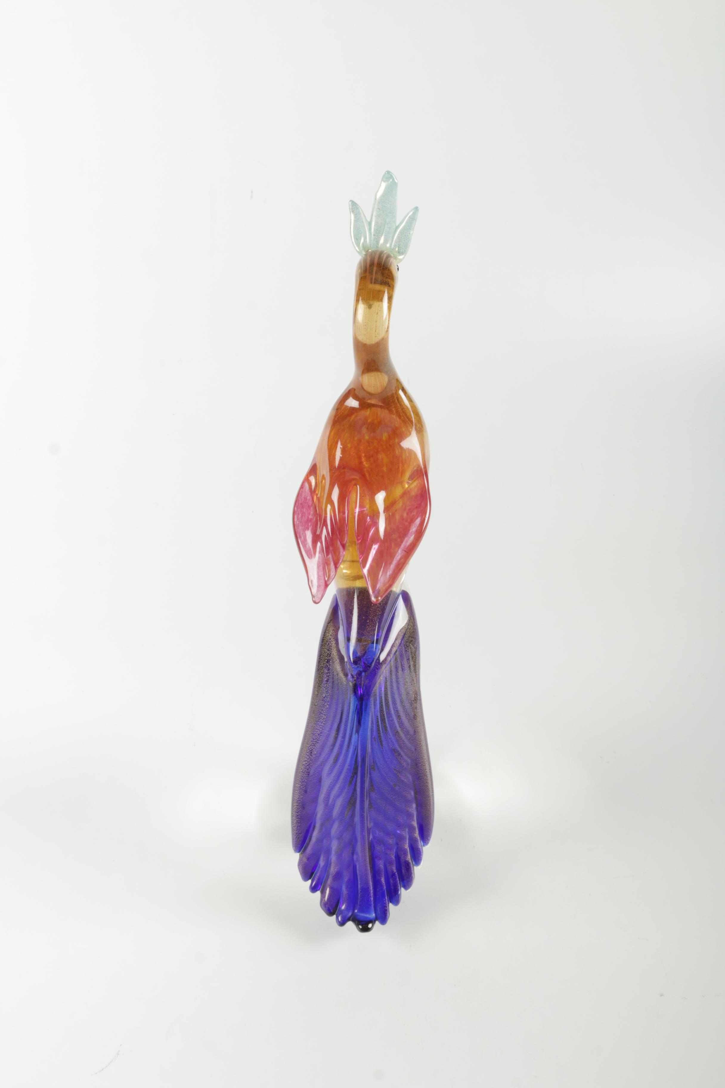 Murano Glass Peacock