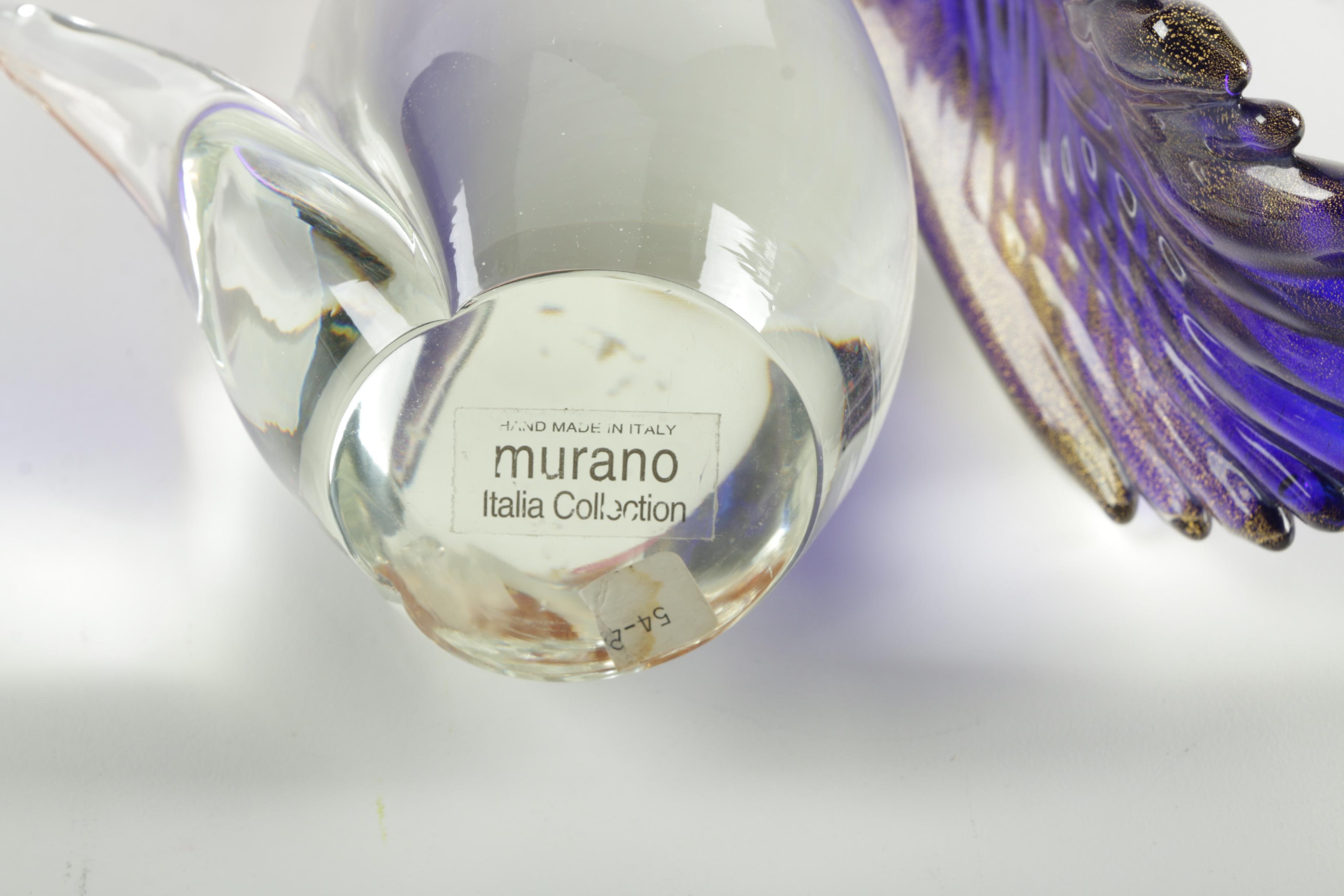 Murano Glass Peacock