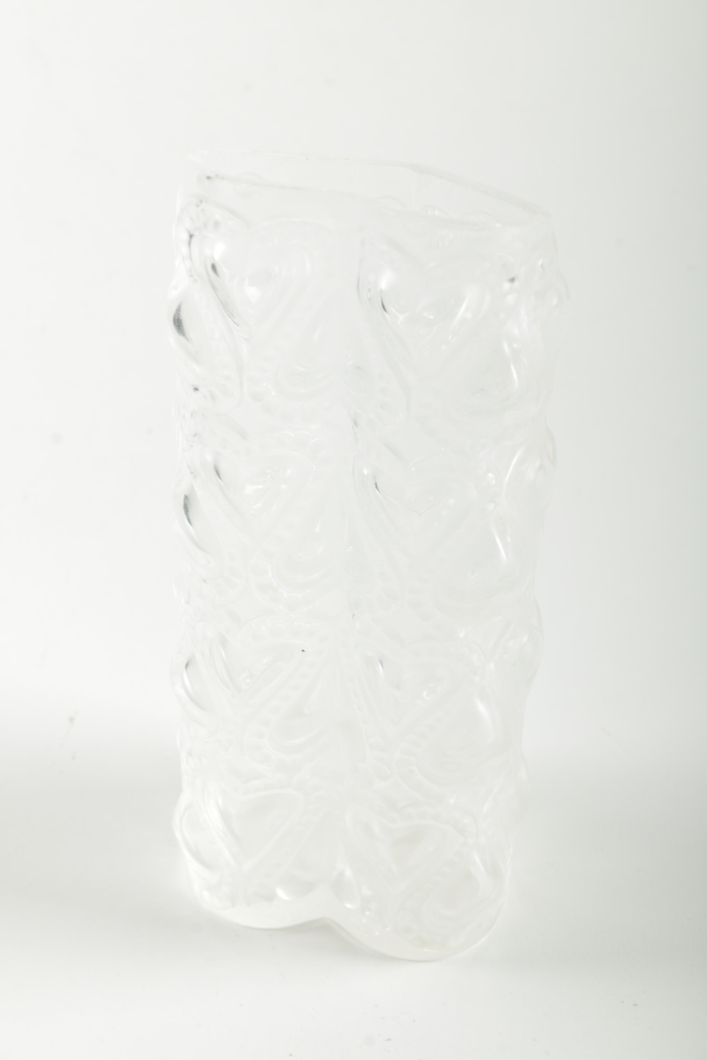 Lalique Crystal "Amour" Vase