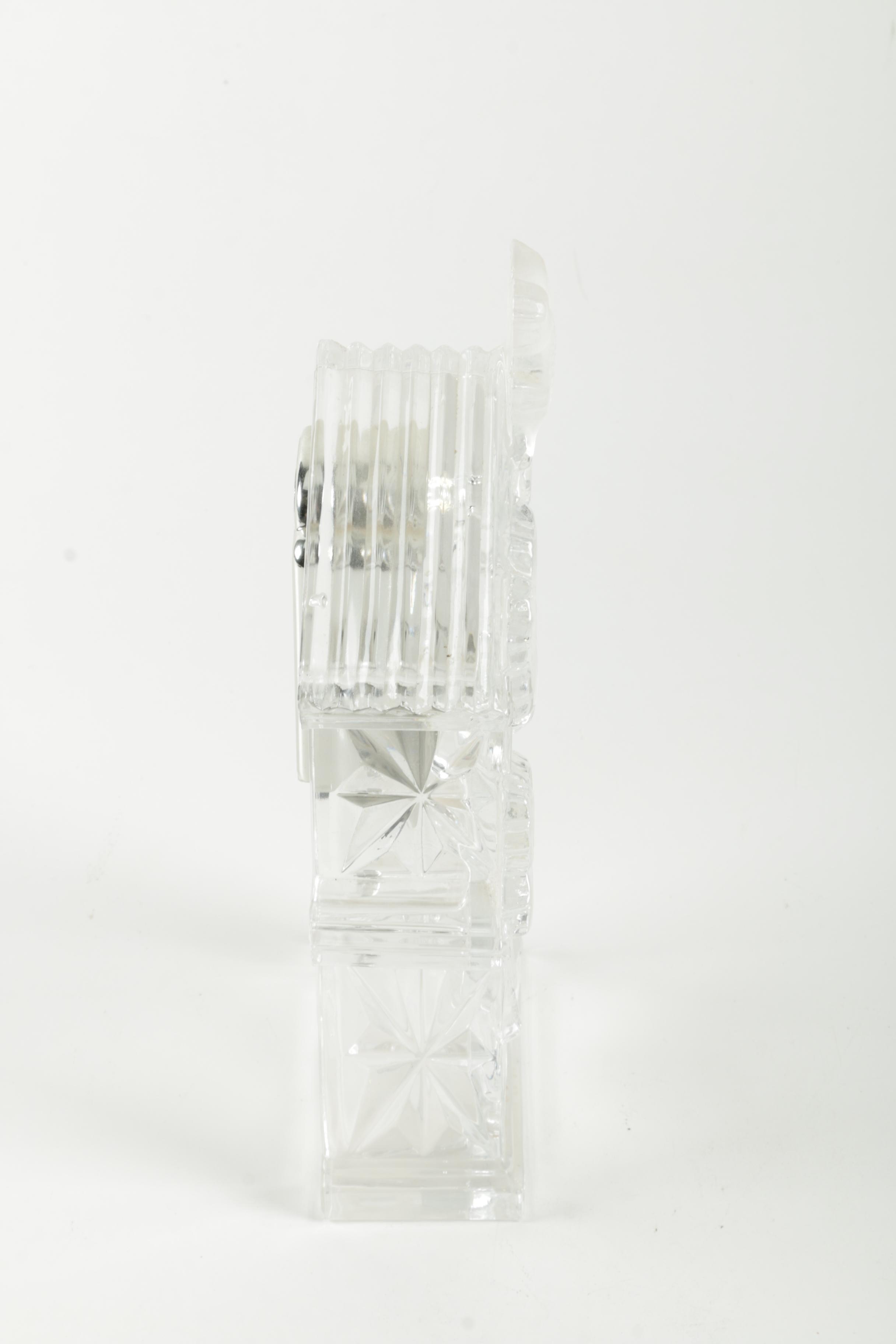 Godinger "Crystal Legends" Cuckoo Style Clock