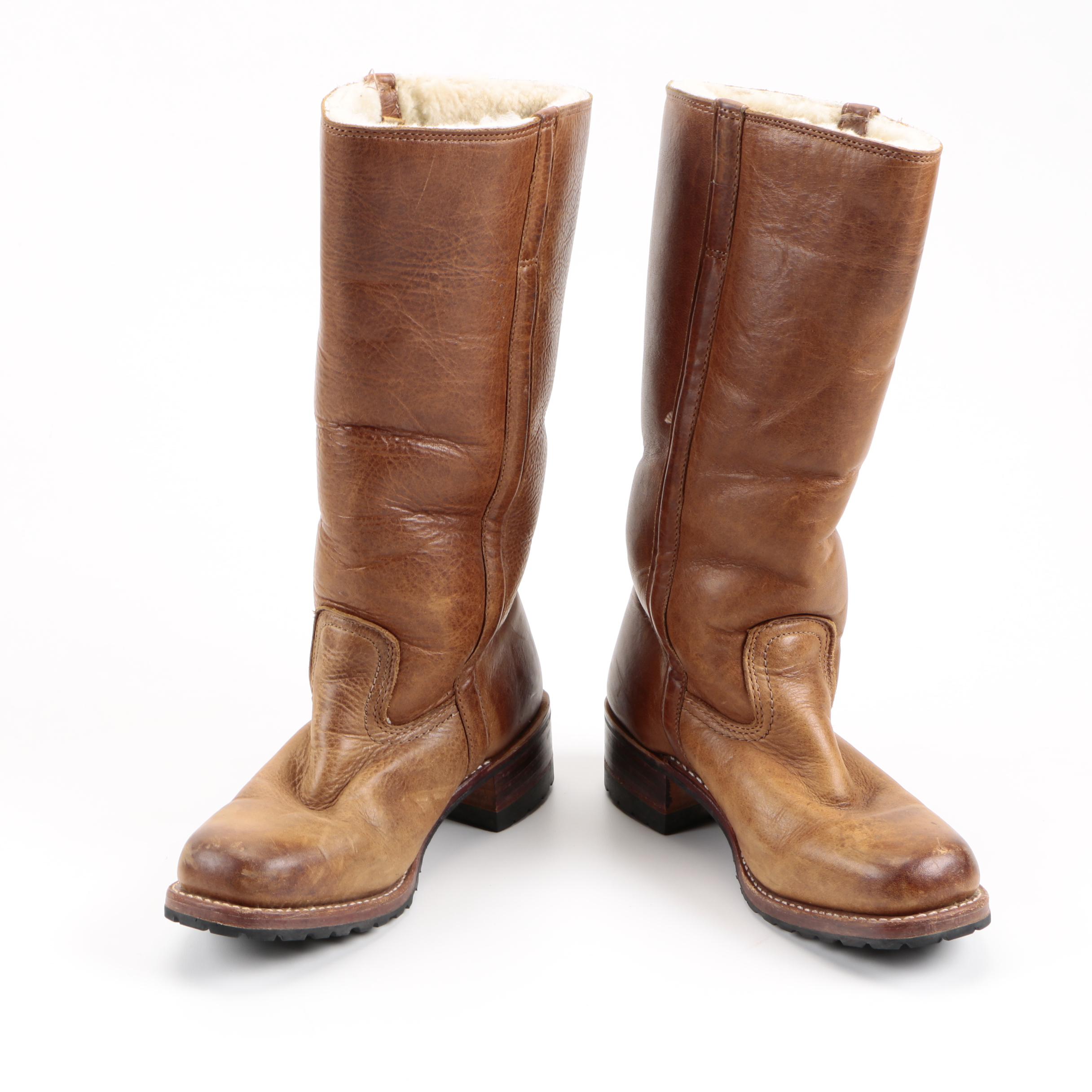 Men's Frye Campus Shearling Lined Boots