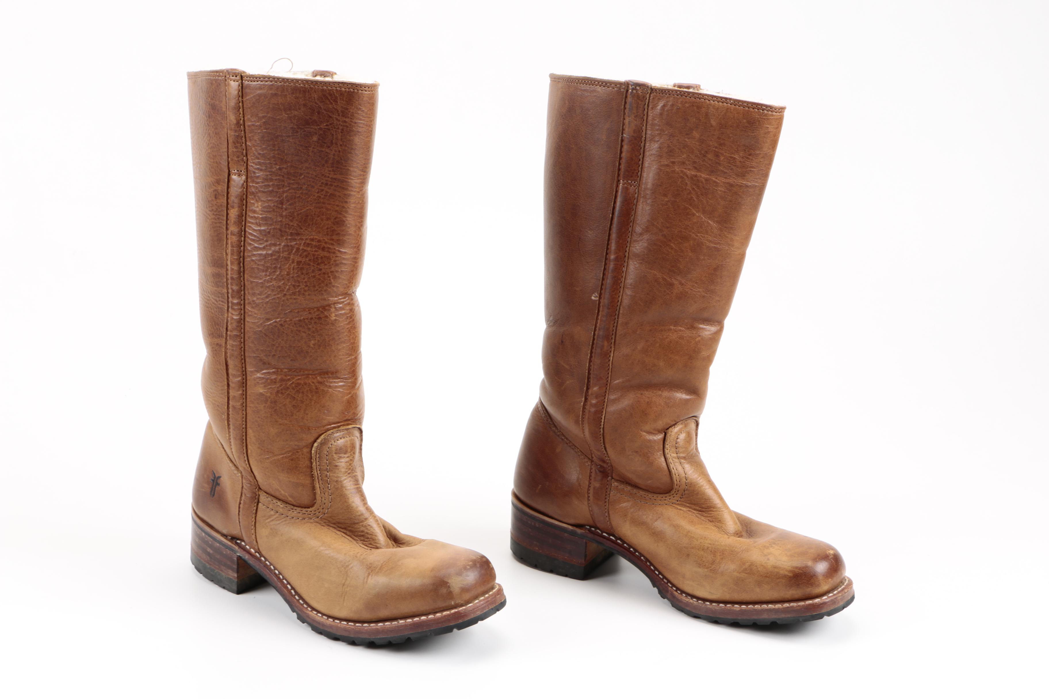 Men's Frye Campus Shearling Lined Boots