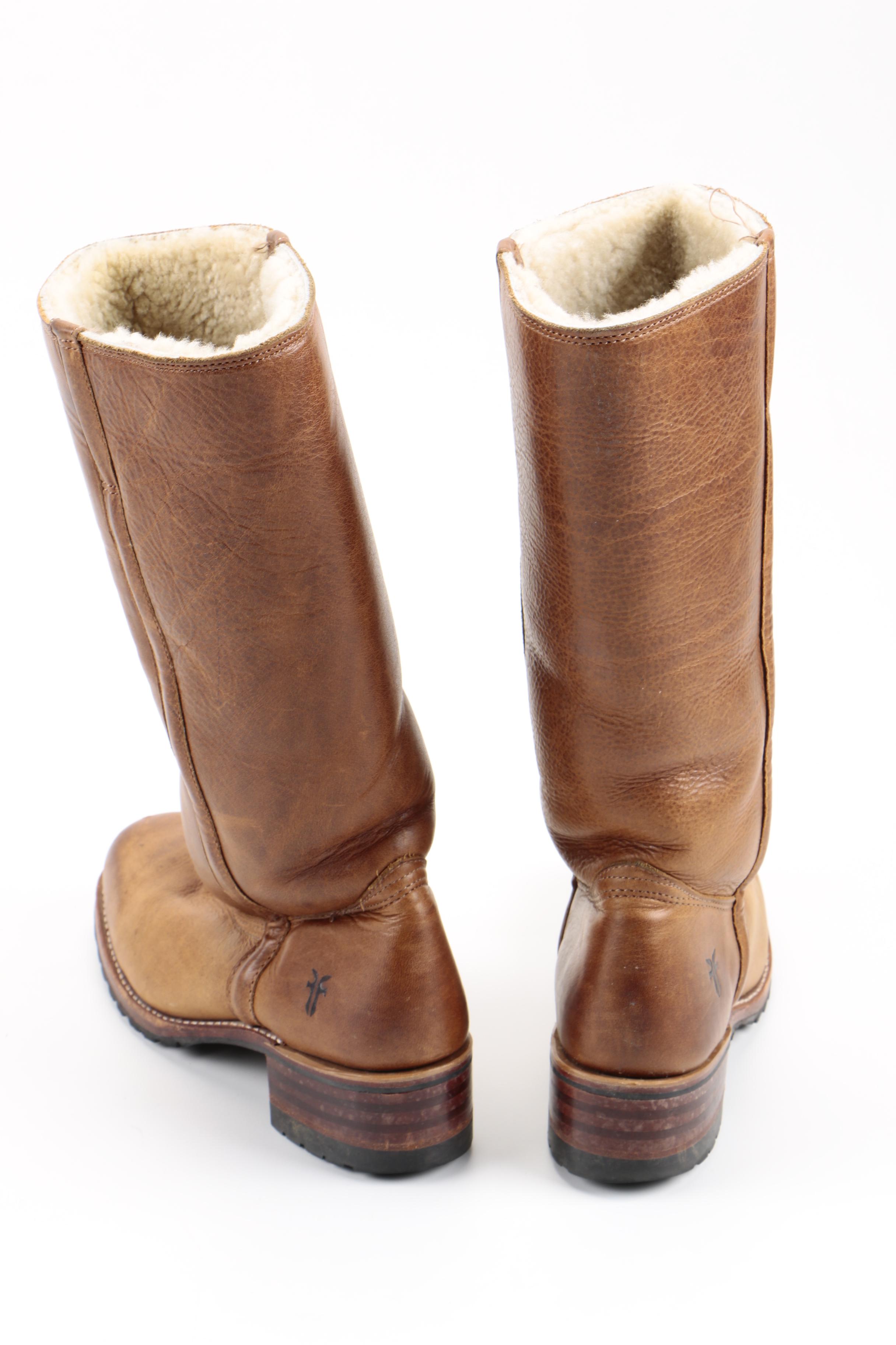 Men's Frye Campus Shearling Lined Boots