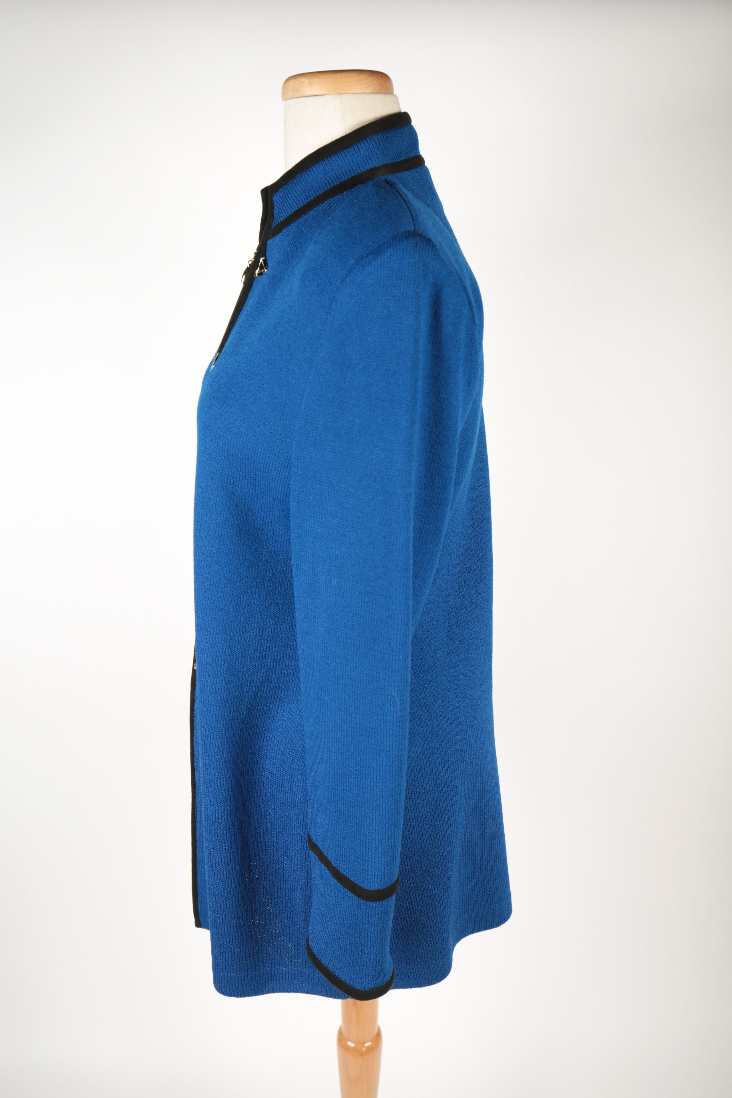 St. John Asian Inspired Tunic Jacket and Black Knit Dress