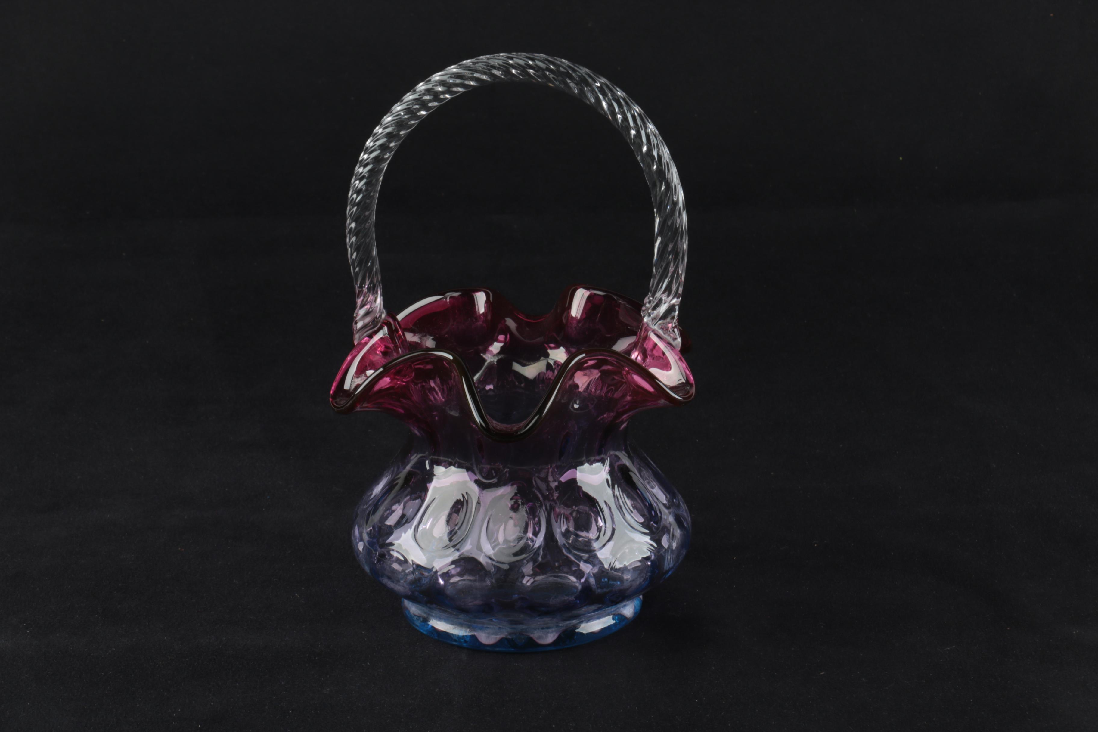 Decorative Glass Vases and Other Items