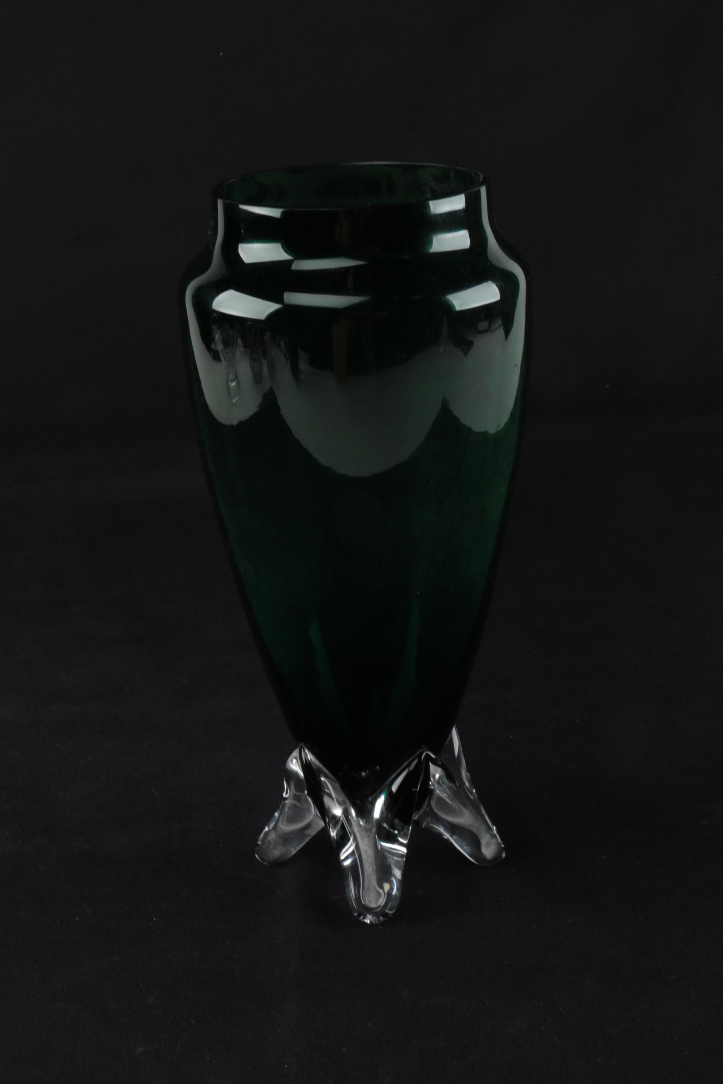 Decorative Glass Vases and Other Items