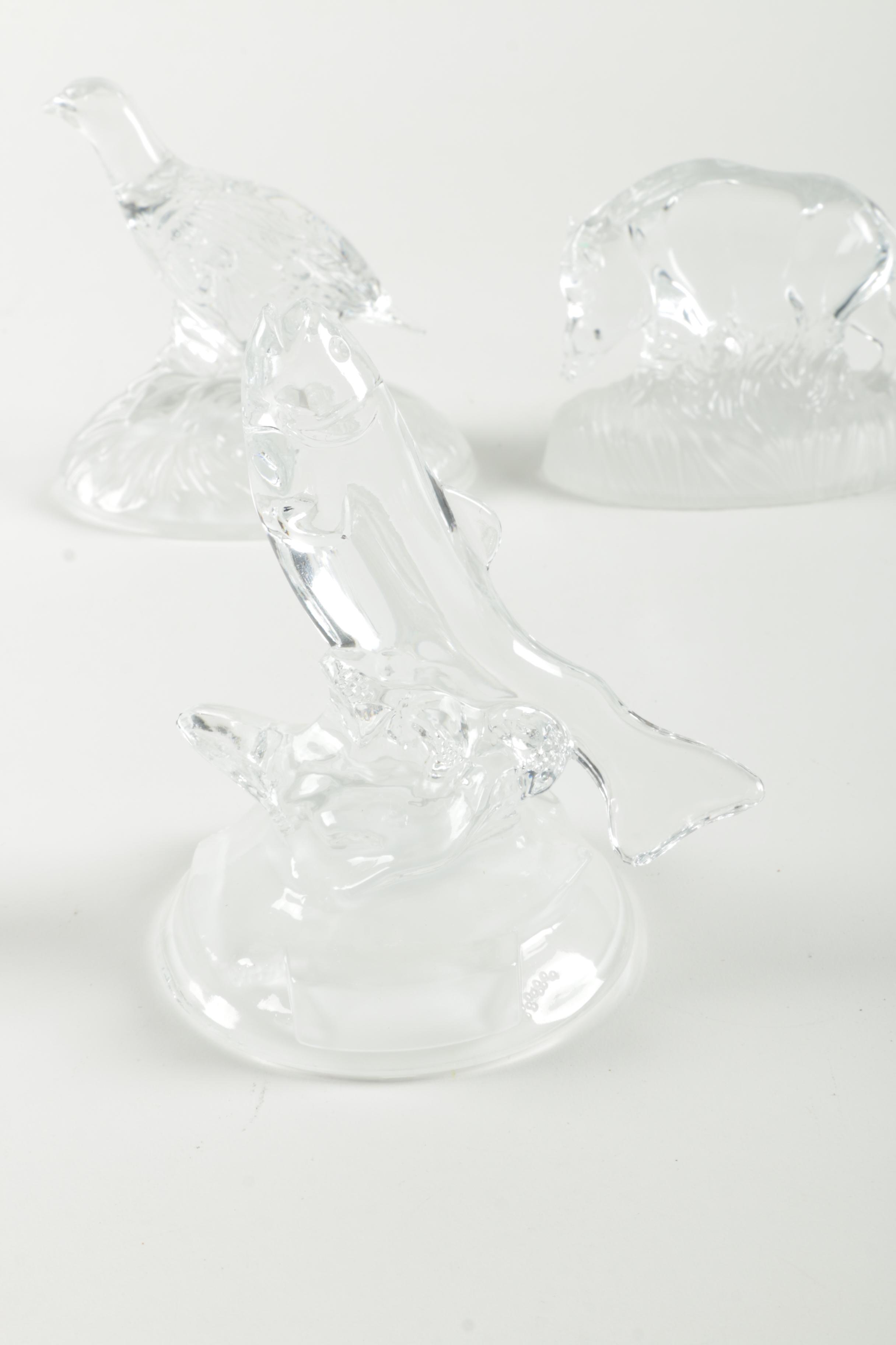 Decorative Crystal Animal Figurines