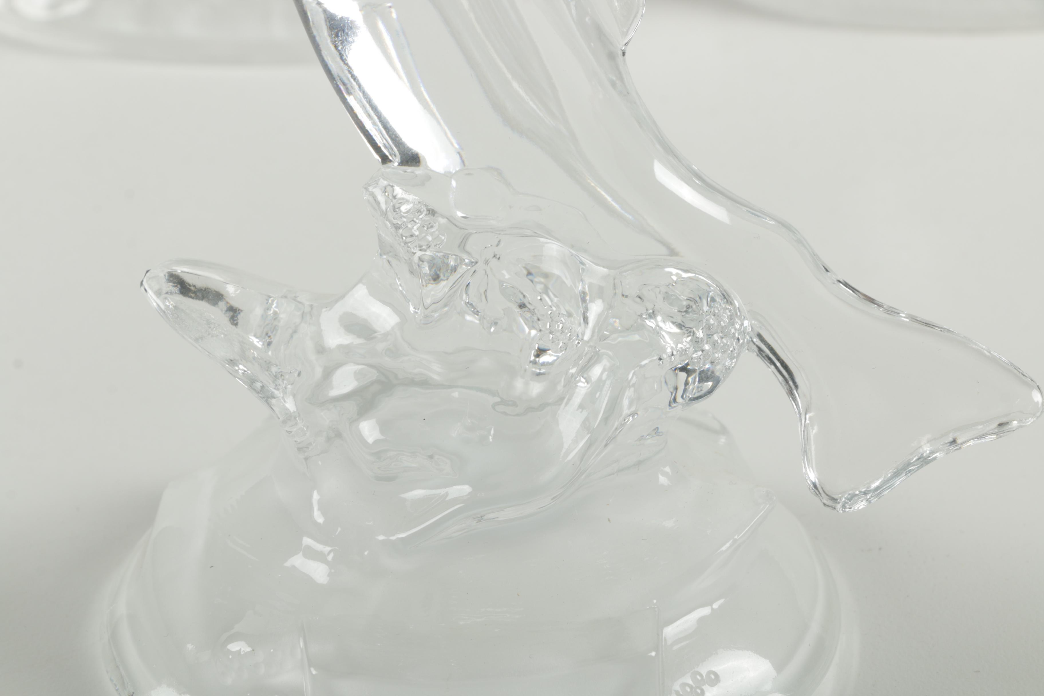 Decorative Crystal Animal Figurines