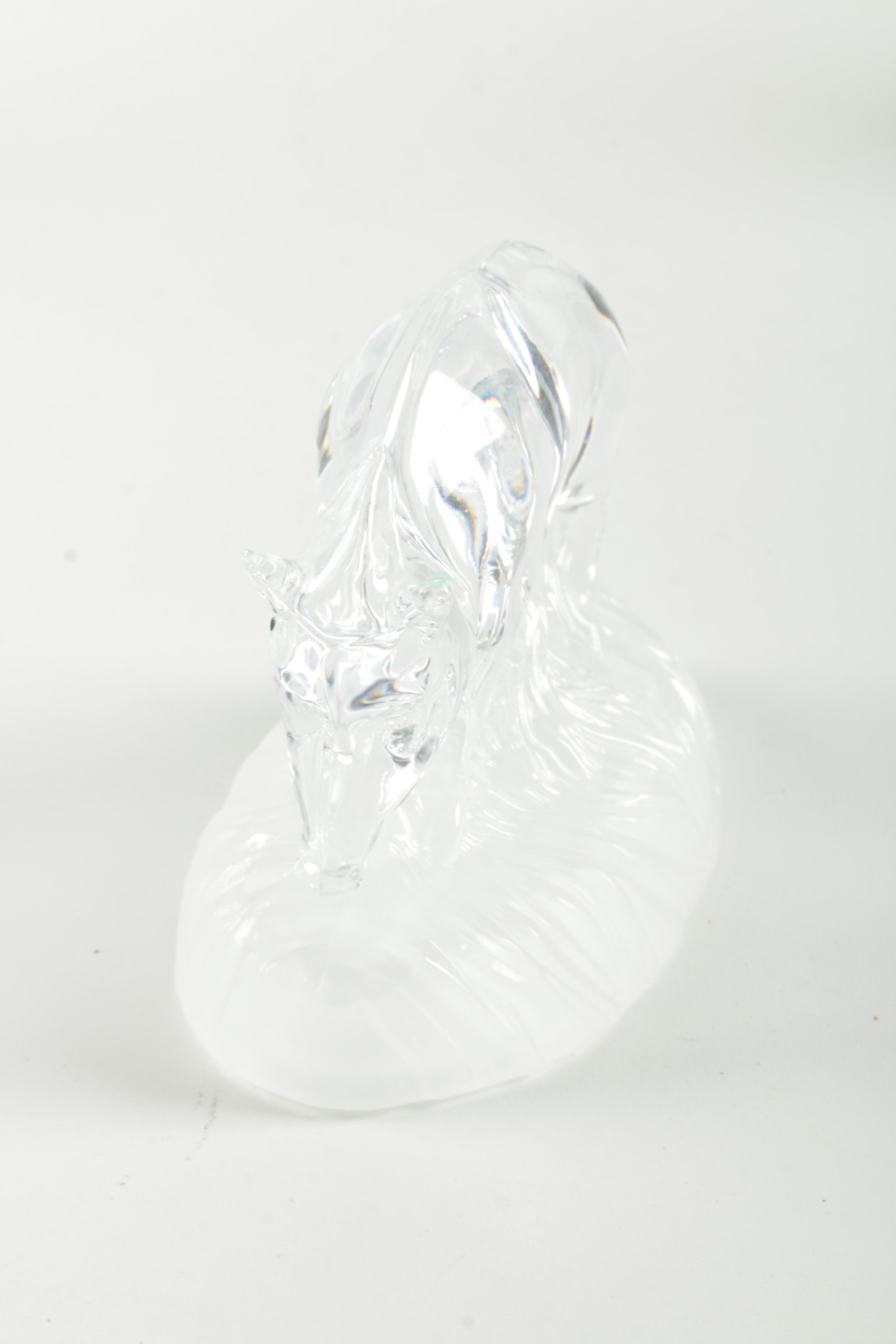 Decorative Crystal Animal Figurines
