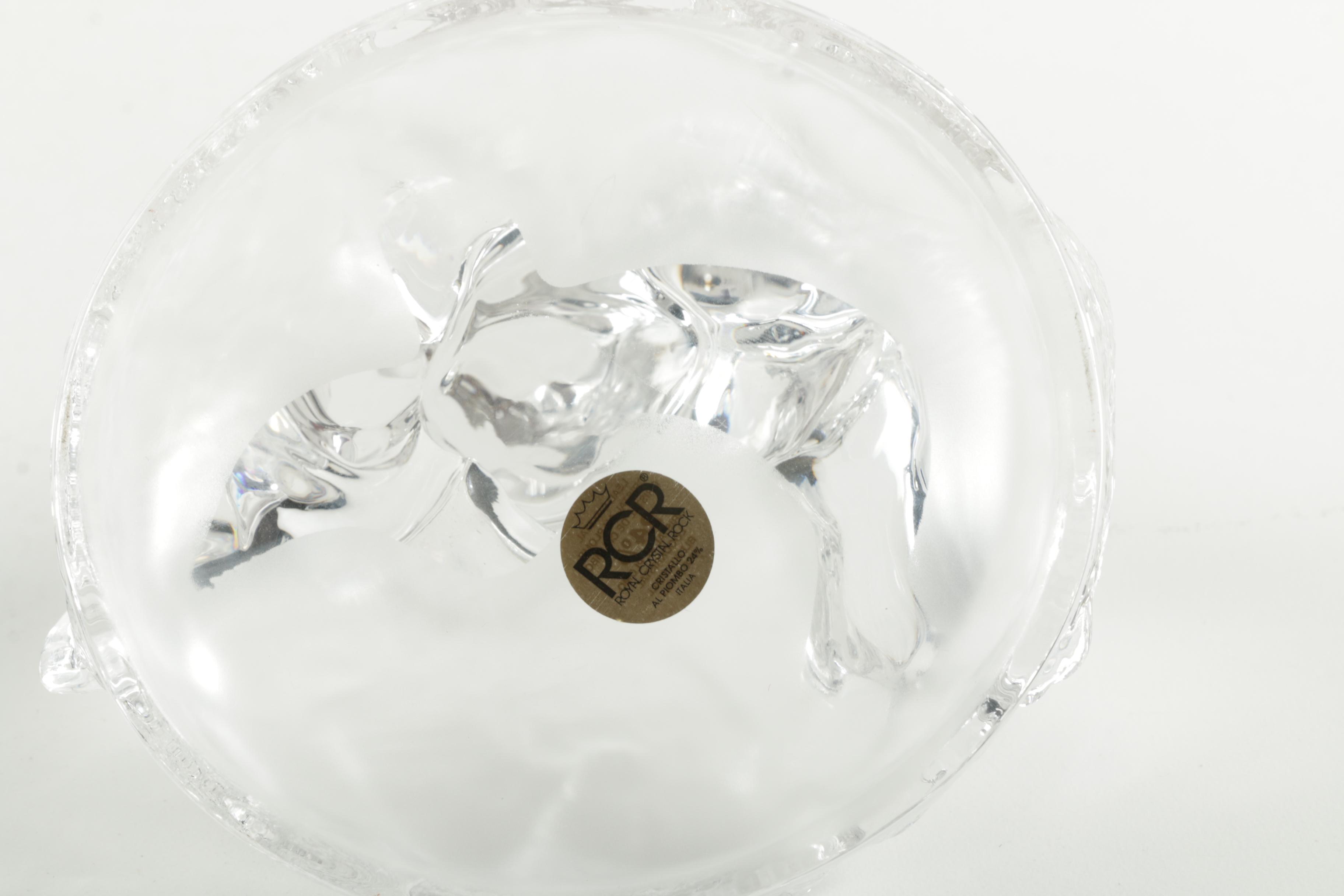 Decorative Crystal Animal Figurines