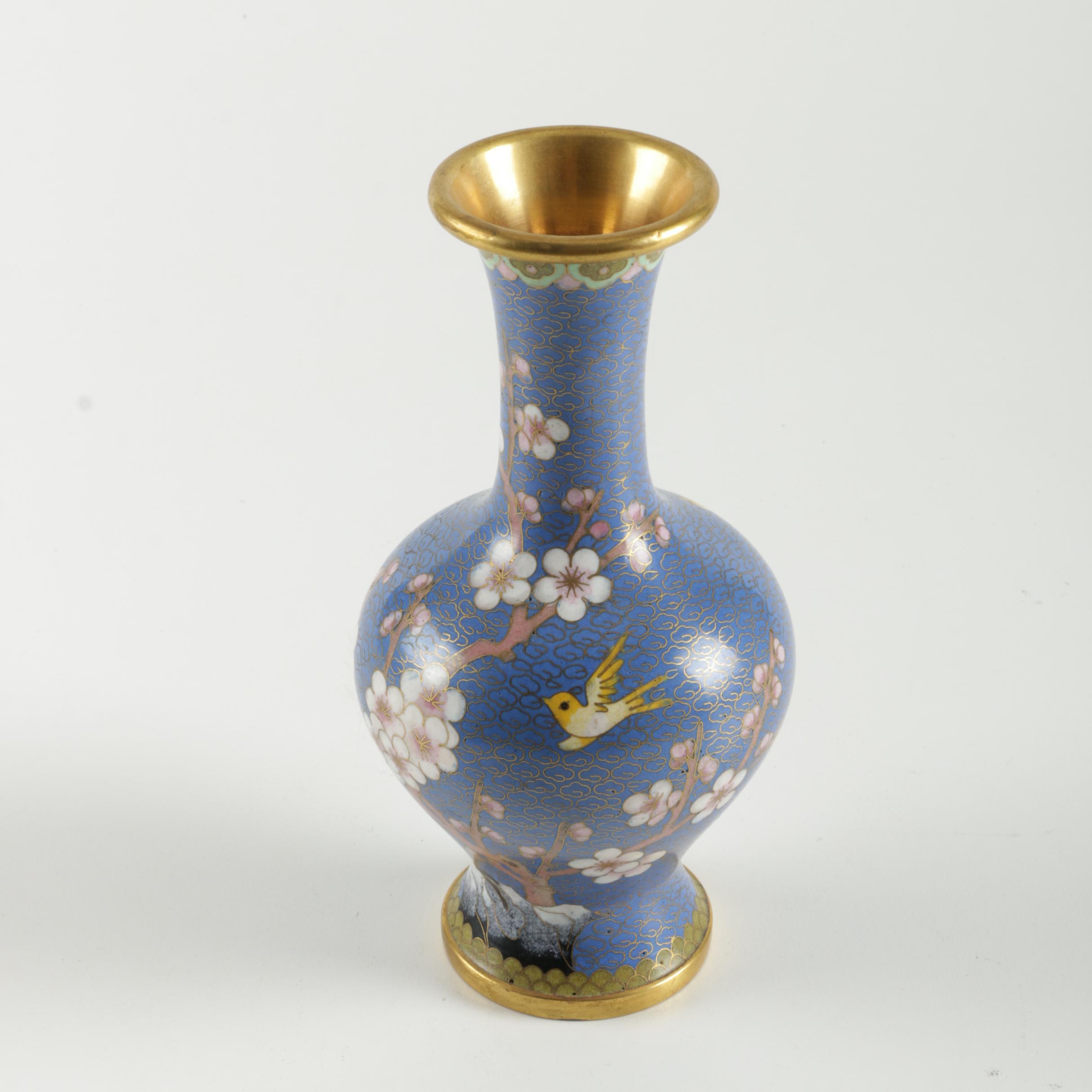 Chinese Cloisonné Vase