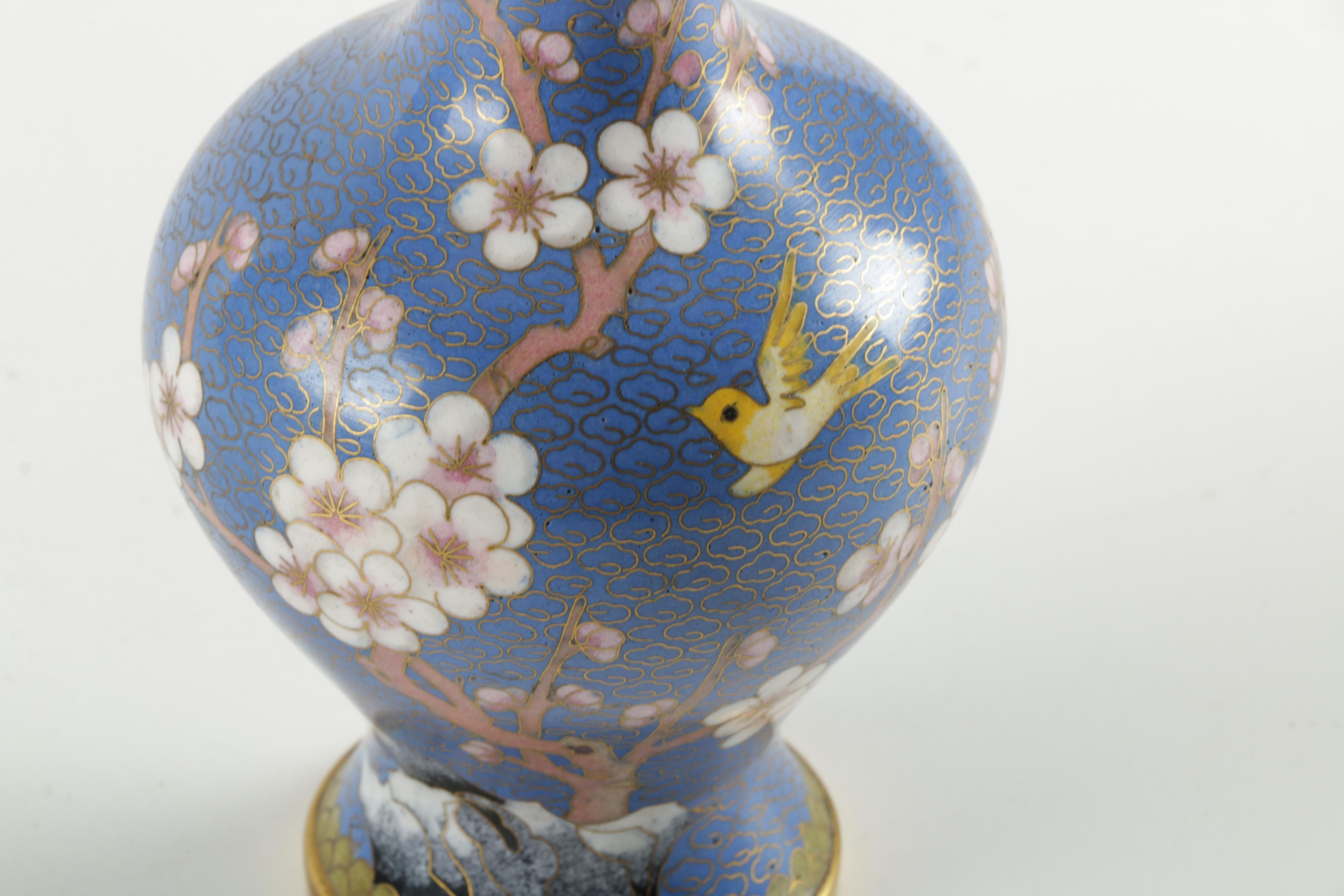 Chinese Cloisonné Vase