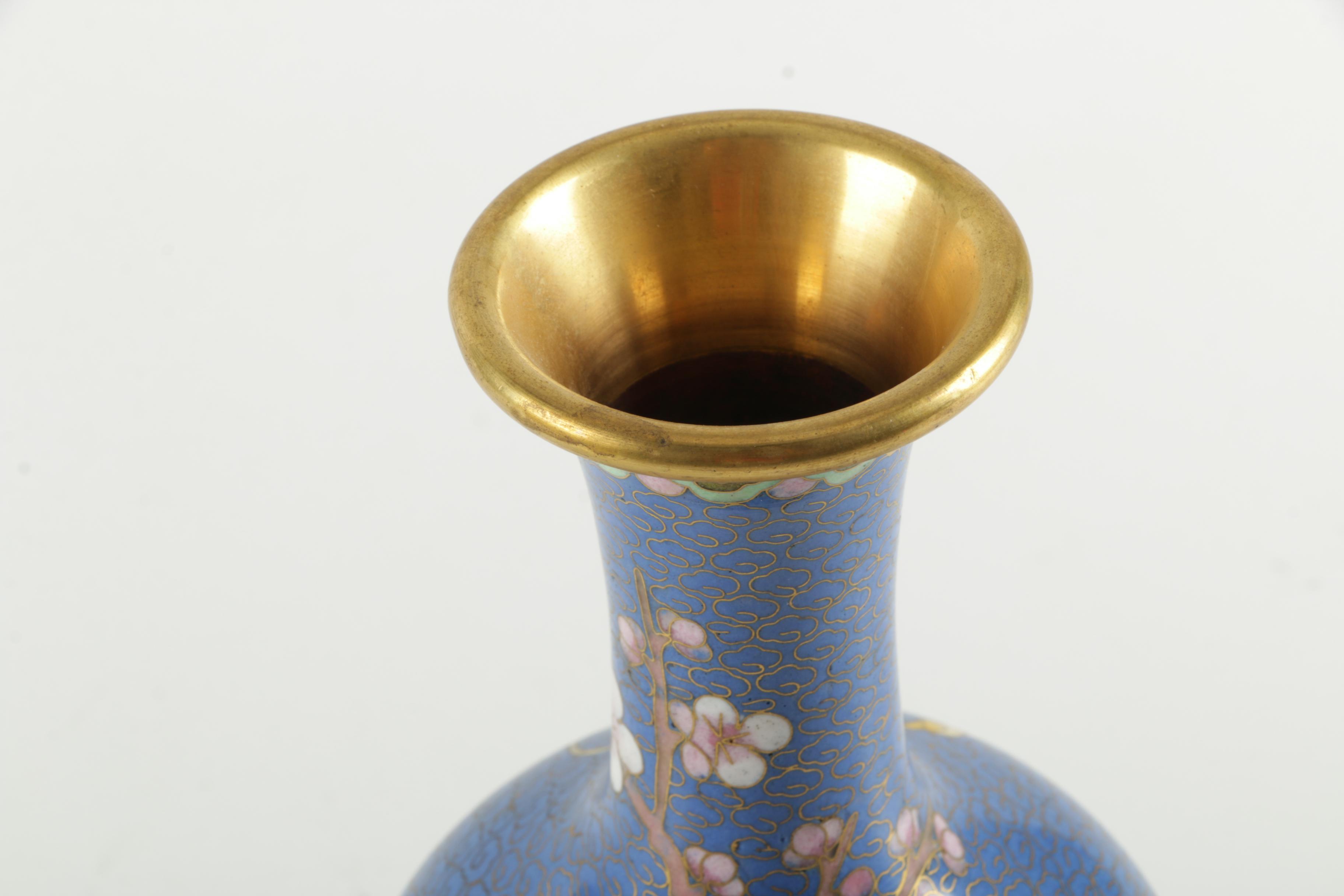Chinese Cloisonné Vase