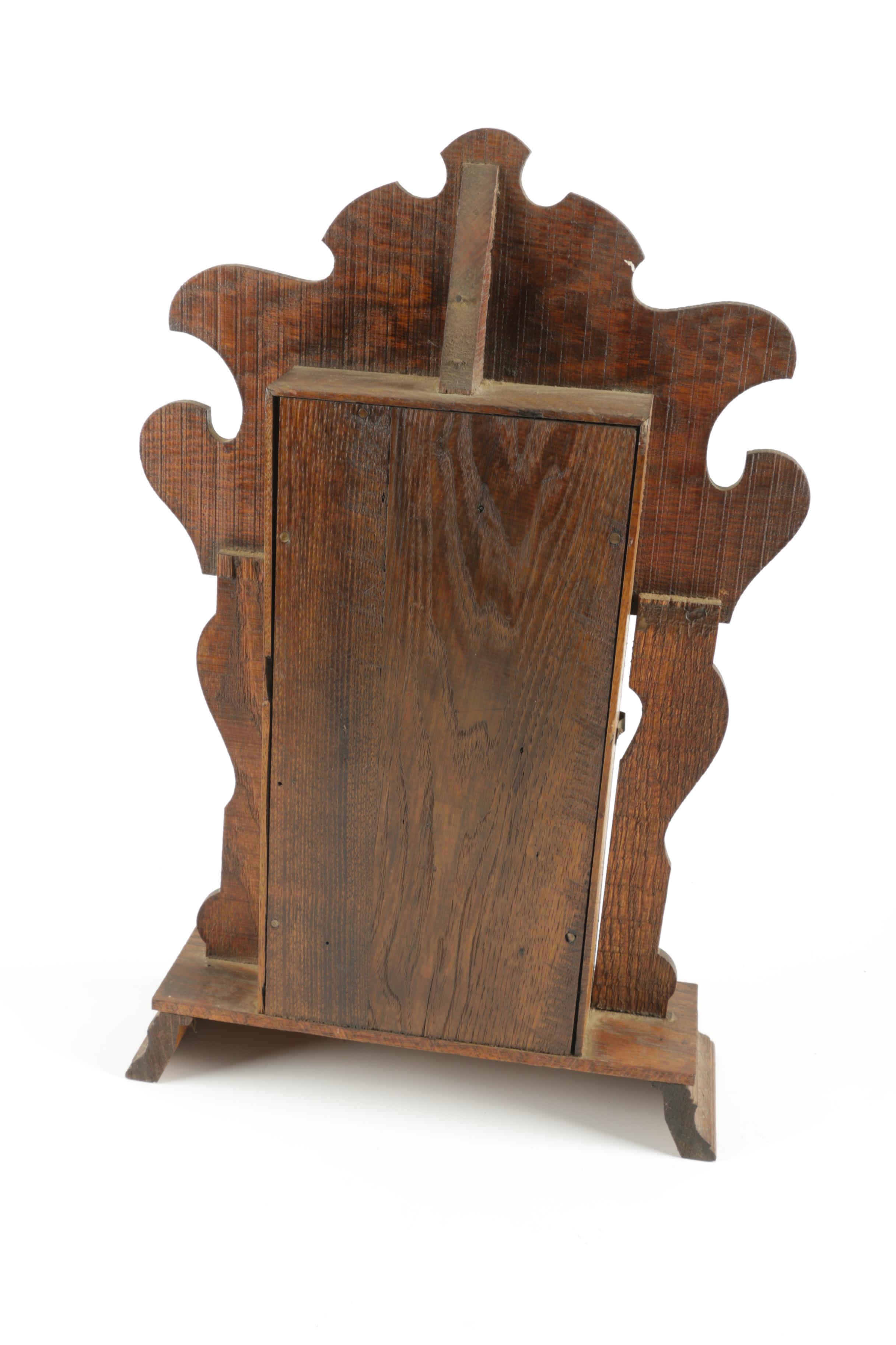 Sessions Carved Gingerbread Pendulum Mantel Clock