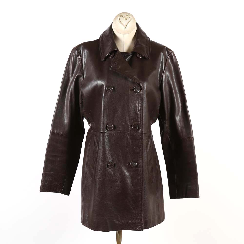 Women's Banana Republic Brown Leather Jacket