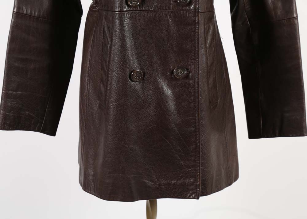 Women's Banana Republic Brown Leather Jacket