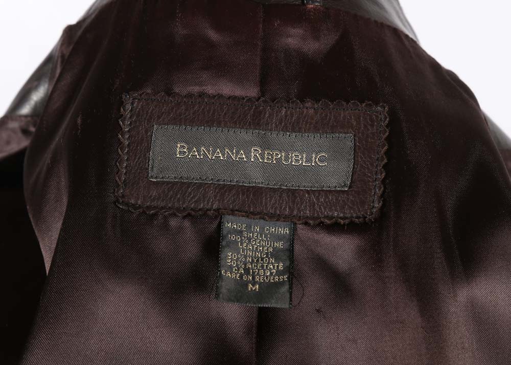 Women's Banana Republic Leather Jacket
