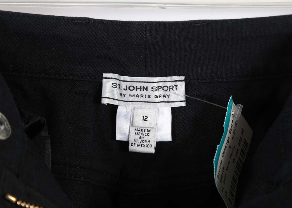 St. John Sport by Marie Gray Dark Navy Jeans