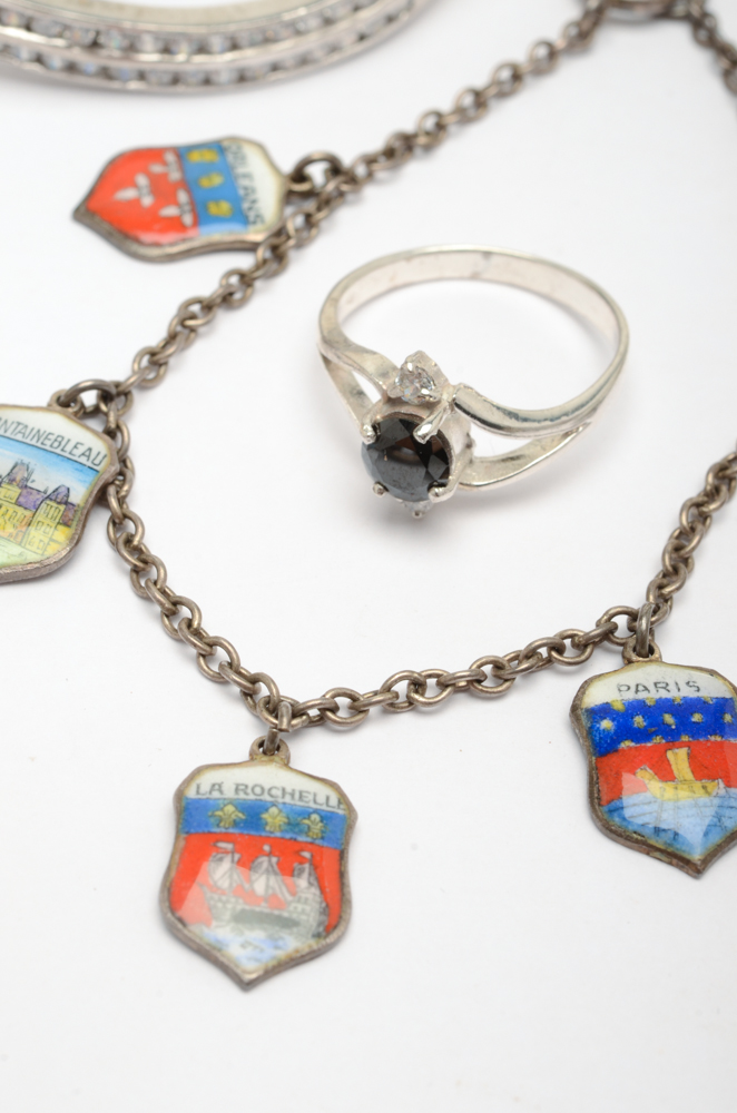 Group of Sterling Silver Jewelry