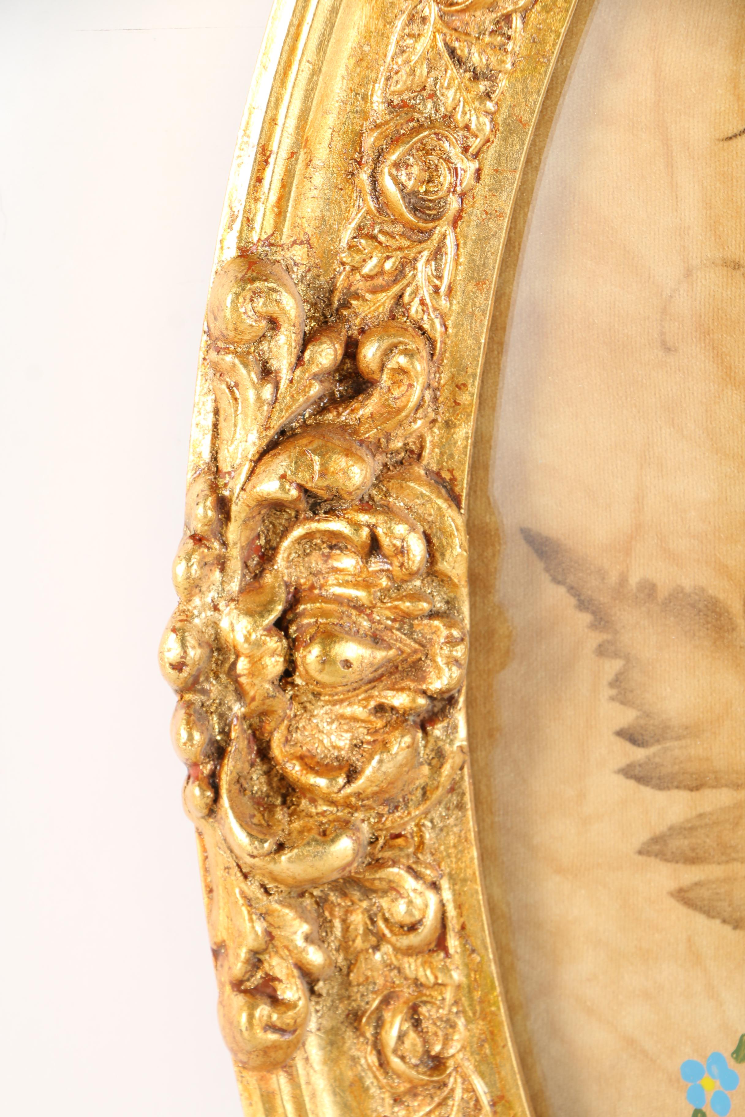 Barbara Palmer Airbrush Painting on Velour