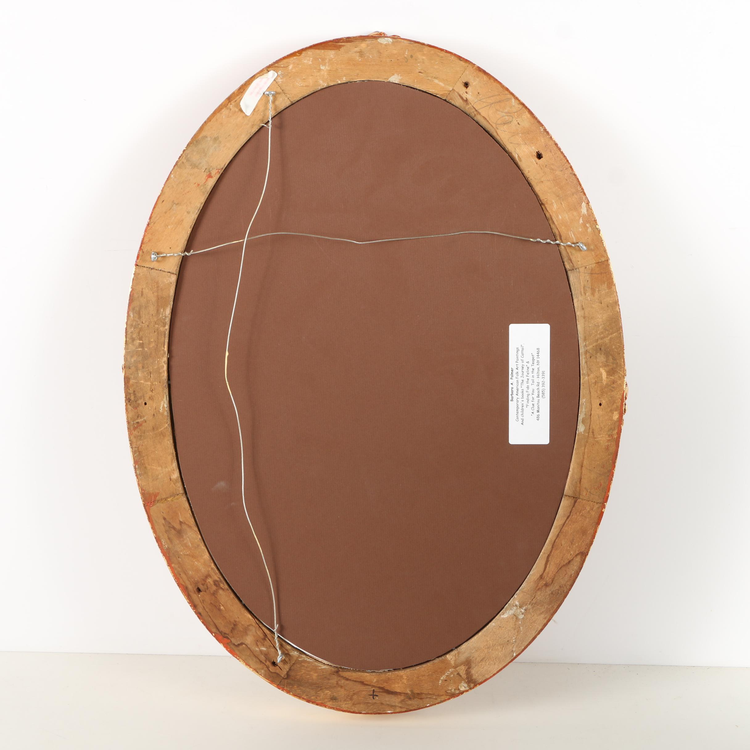 Barbara Palmer Airbrush Painting on Velour