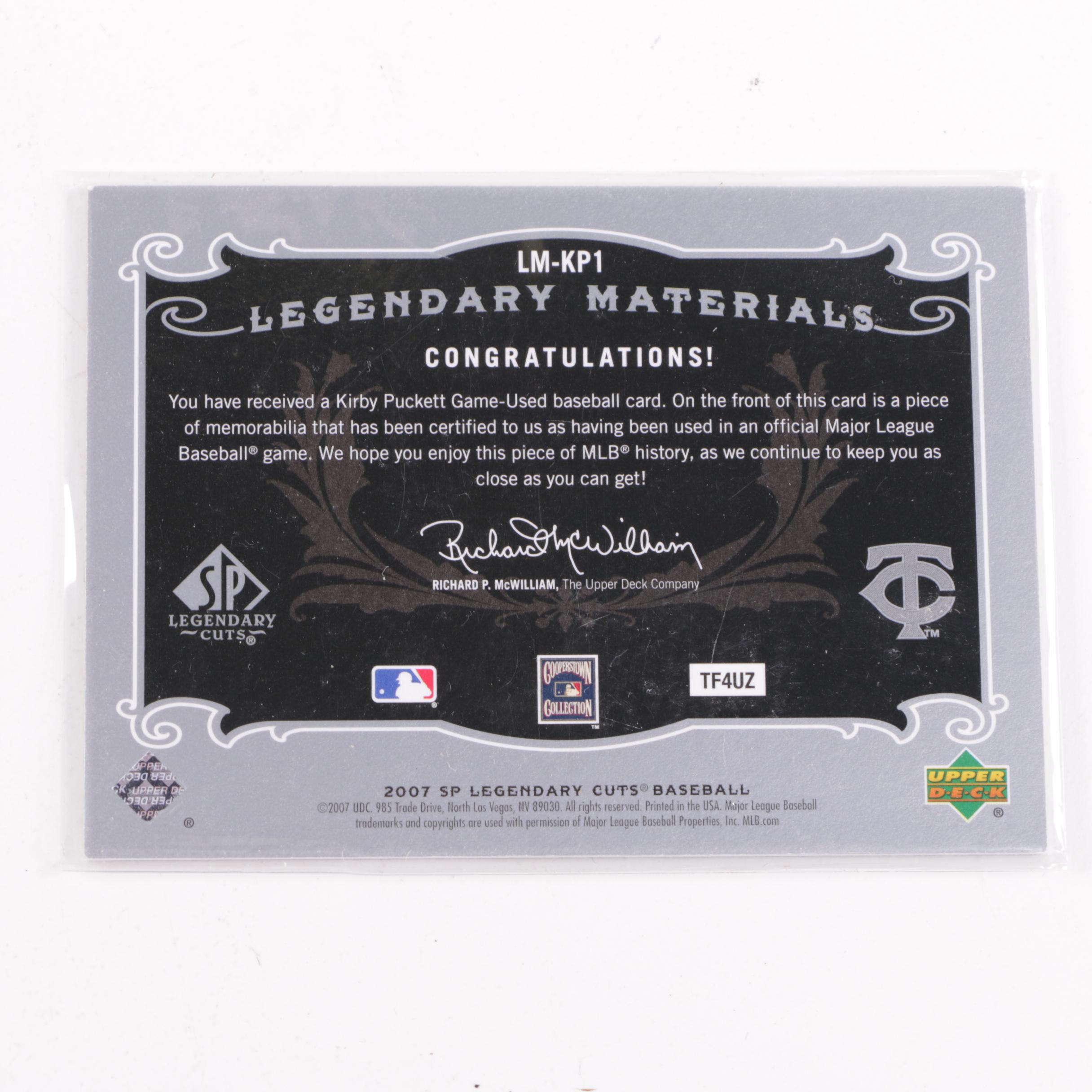 Collection of Upper Deck Baseball Cards