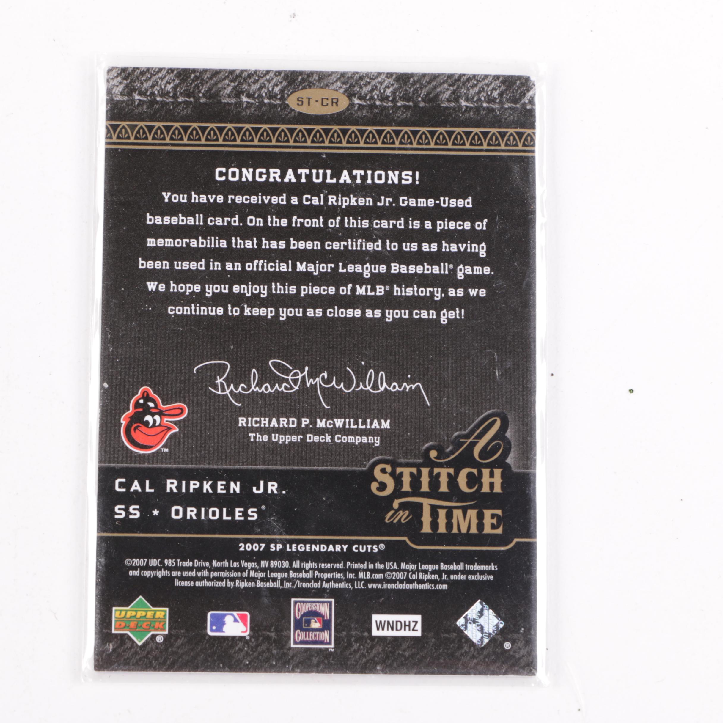 Collection of Upper Deck Baseball Cards