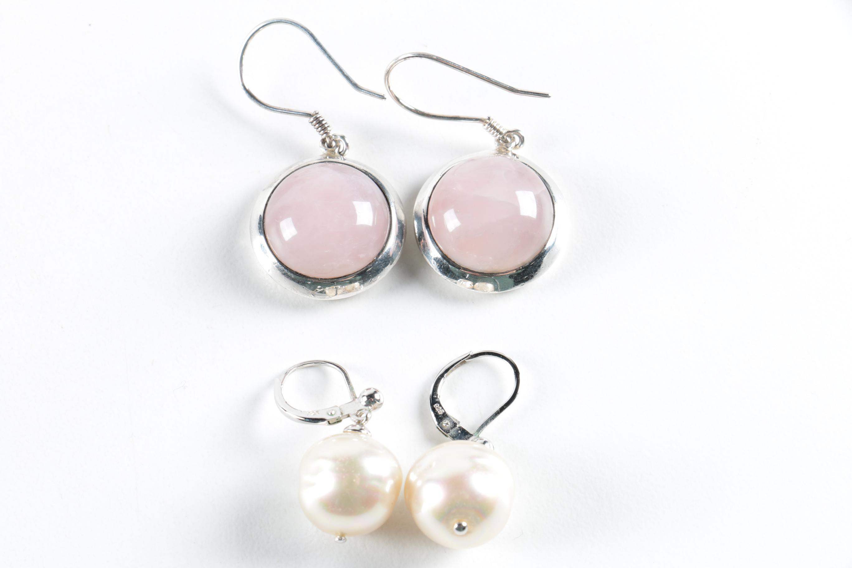 Assorted Sterling Silver Earrings