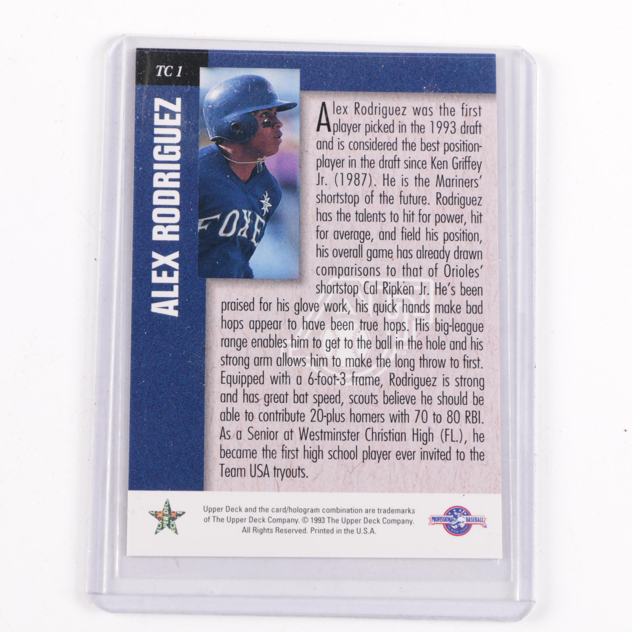 Collection of Upper Deck Baseball Cards